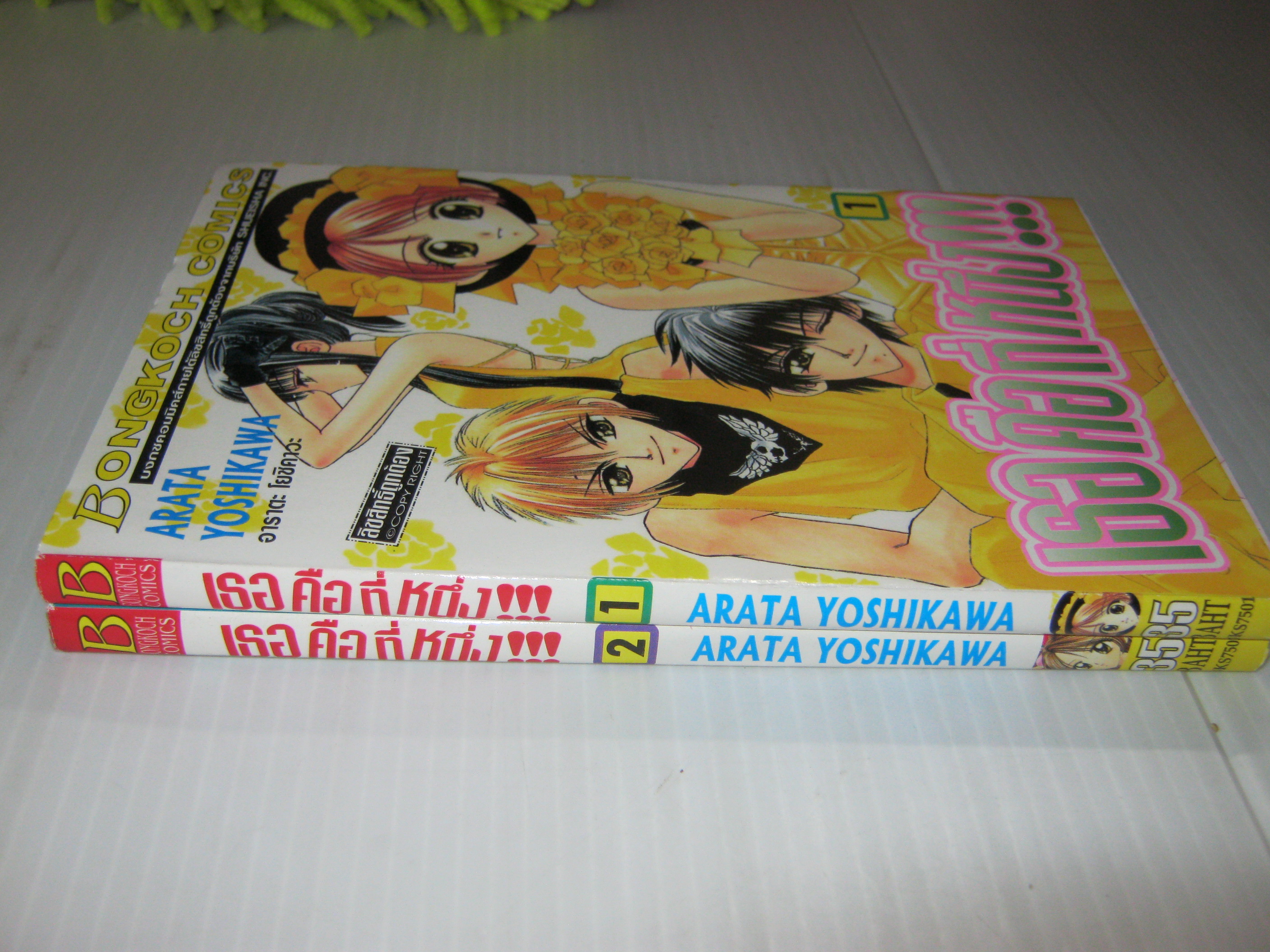 เธอคือที่หนึ่ง !!! ครบชุด 2 เล่มจบ Arata Yoshikawa เขียน