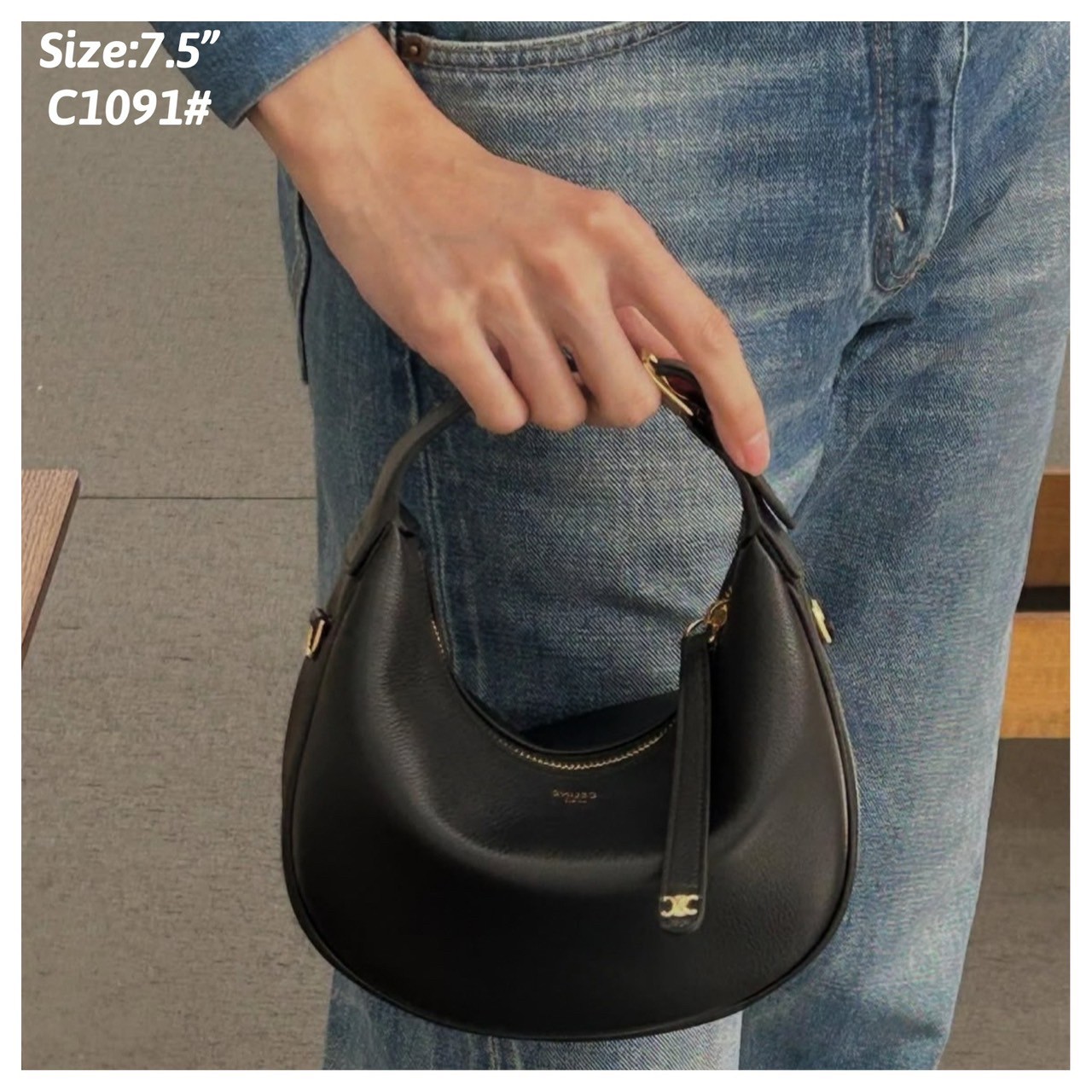 Celine Lulu Teen Bag กระเป๋าสะพายน้องใหม่ไฟแรง ปรับดีไซน์ใหม่แบบสวยสับคงความคุณหนูลัคชูในตัว รูปทรงพอชโฮโบยอดนิยมสวยคลาสสิคใช้งานได้ง่าย แมทช์ได้หลากหลายสไตล์