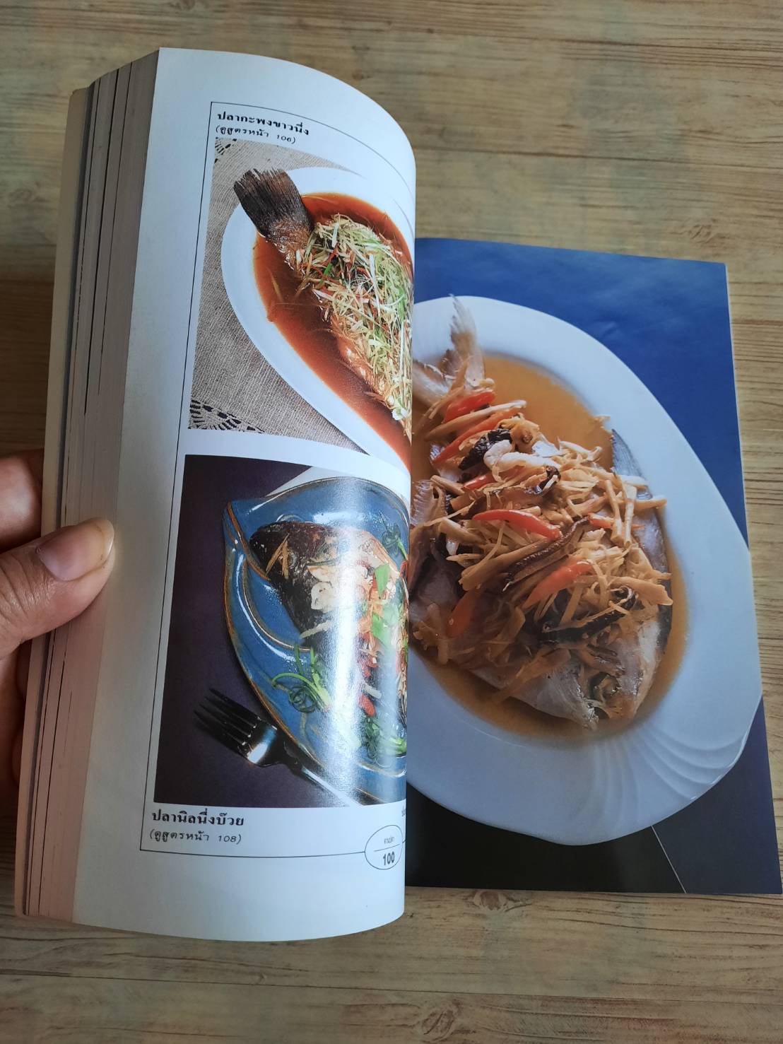 กับข้าวจานปลา พิมพ์ครั้งที่ 8 โดย สำนักพิมพ์แสงแดด