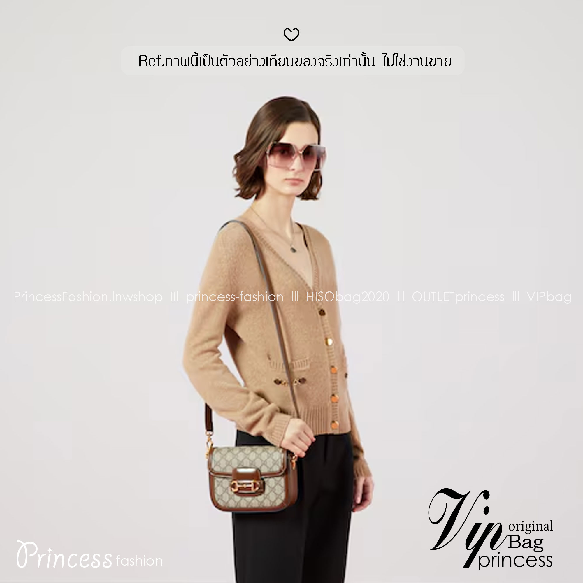 Gucci Horsebit 1955 mini shoulder bag 20cm กระเป๋าสะพายทรงคลาสสิค หรูหรา รุ่นยอดนิยม!! มากี่รอบก็ไม่เคยพอ!! ใช้แล้วดูดีมีเสน่ห์ขึ้นทันที สวยผู้ดี ดารา เซเลปใช้กันเพียบ งานสวยอยู่ทรง