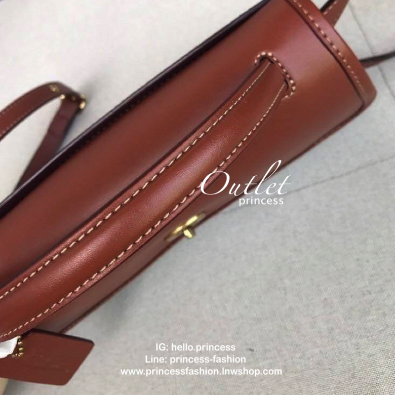 Coach Auth Coach 1941 Turnlock Clutch Crossbody Bag DETAILS