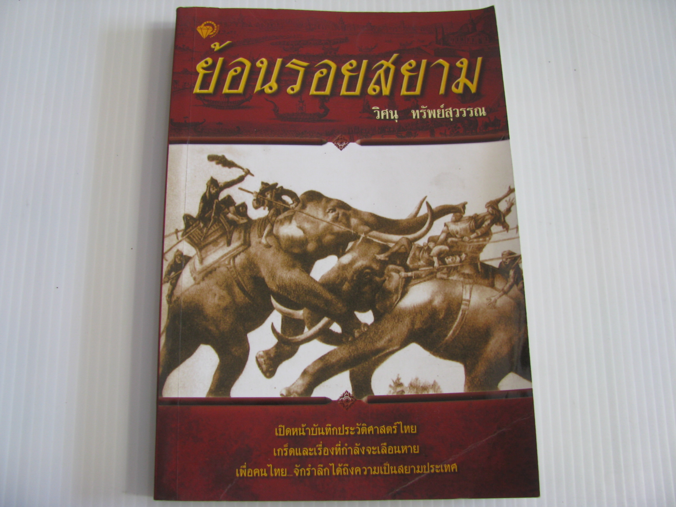 ย้อนรอยสยาม วิศนุ ทรัพย์สุวรรณ เขียน***สินค้าหมด***