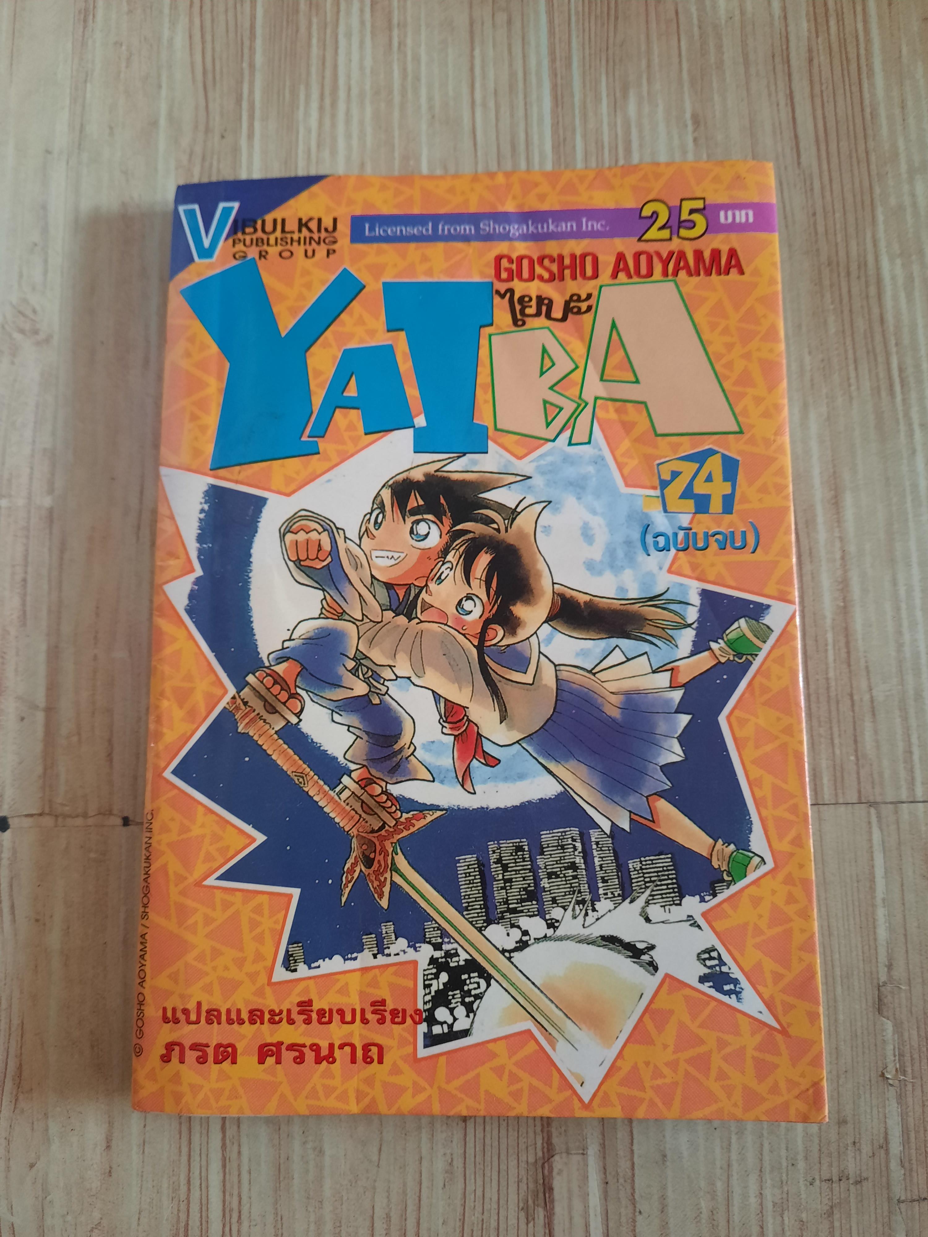 ไยบะ ชุด เล่ม 1,3,5,9,10,13,14,16,20,21,22,24 (24 เล่มจบ) สภาพสะสม