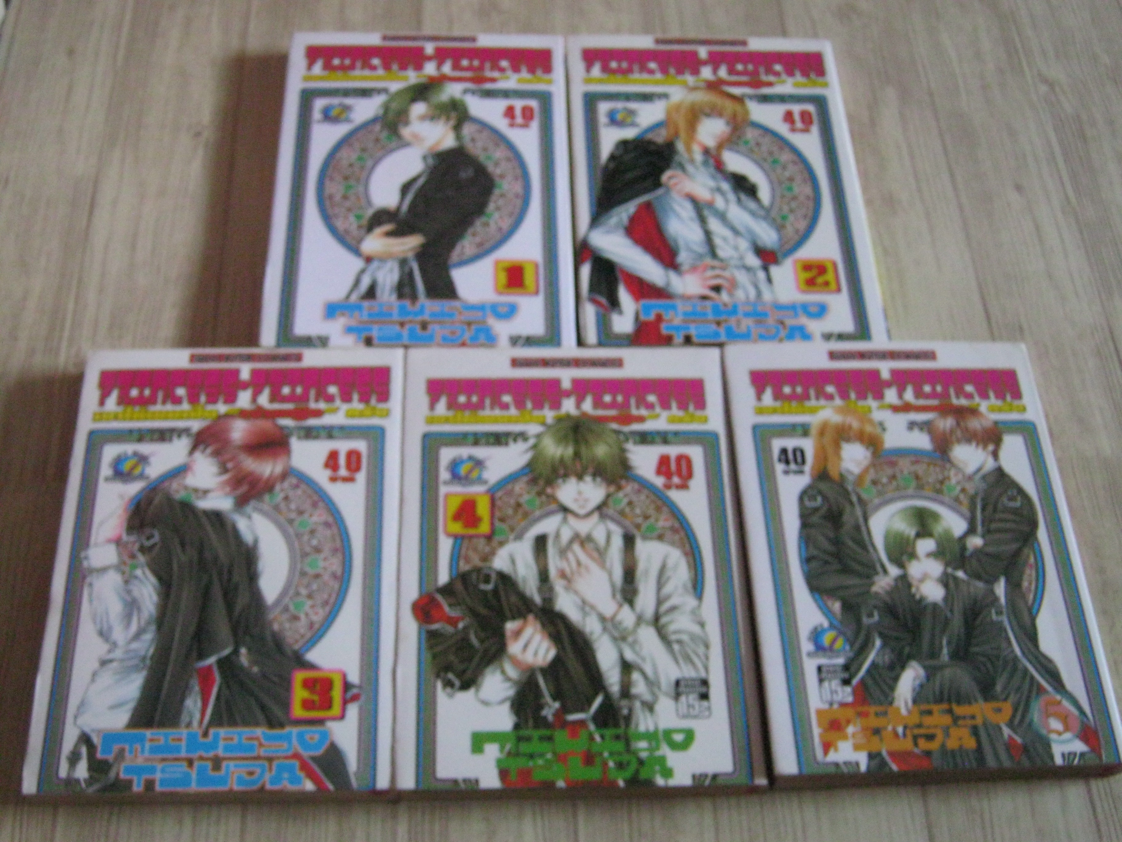 PRINCESS PRINCESS เขาใหัผมเป็น "เจ้าหญิง"ครับ ครบชุด 5 เล่มจบ Mikito Tsuda เขียน