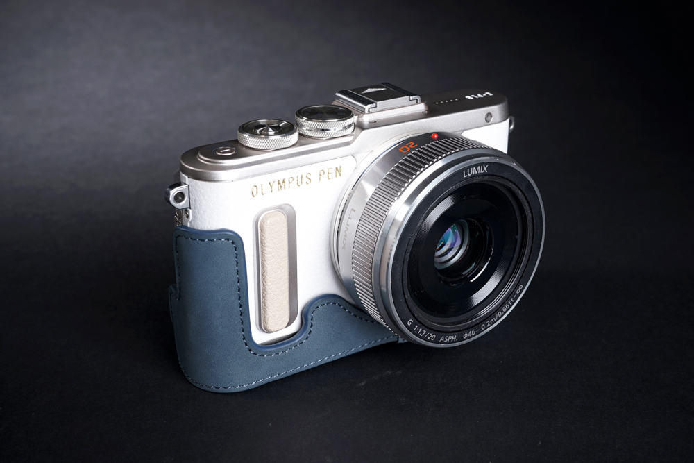 เคสกล้อง Olympus EPL8 หนังแท้