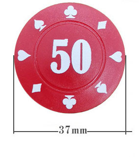 ชุดชิปโป๊กเกอร์ 100เหรียญ(Poker Chip 100 pcs) เหรียญโปกเกอร์ ชิพโปกเกอร์