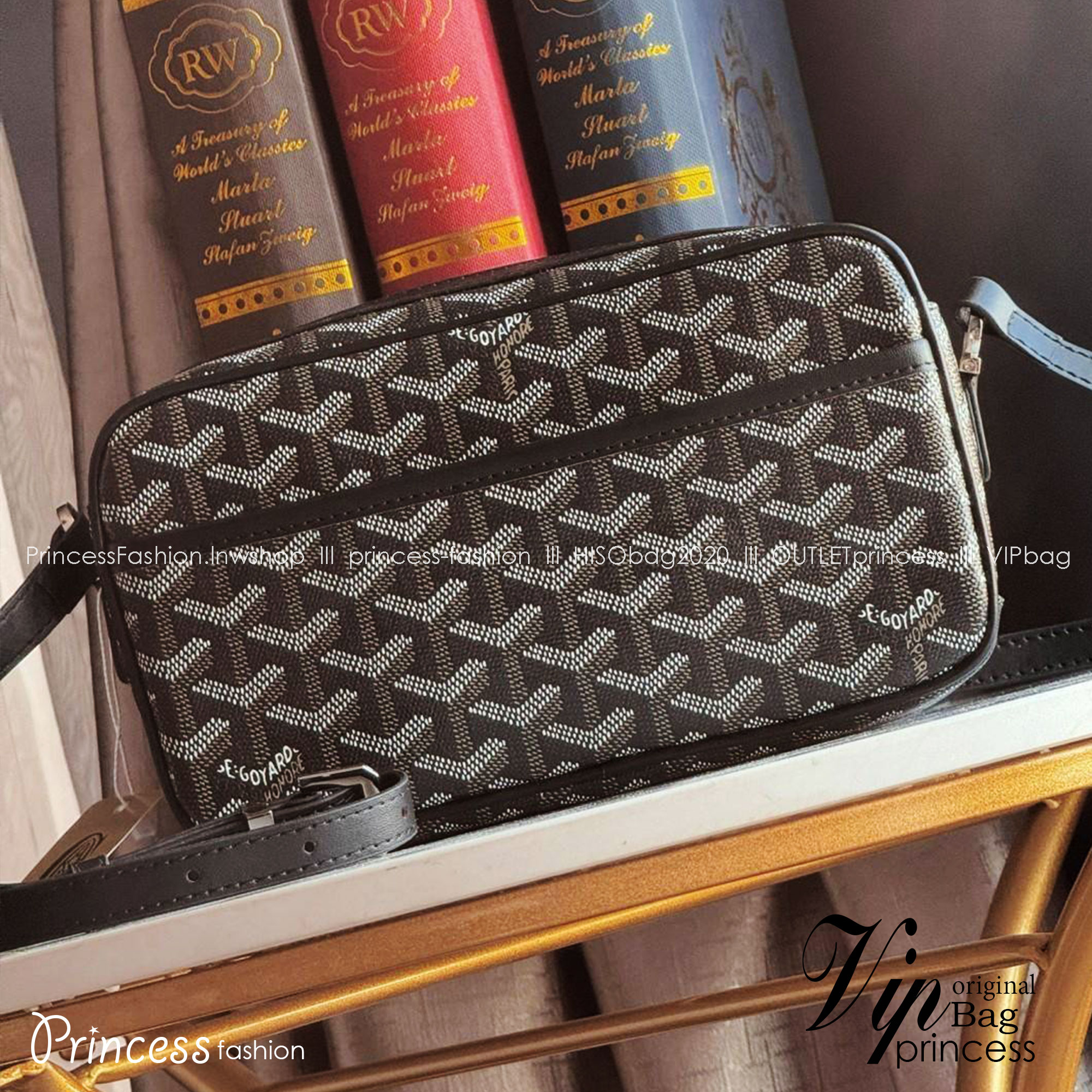 พร้อมส่ง 4 สี Goyard Cap Vert Crossbody Bag กระเป๋าสะพายสัญชาติฝรั่งเศส เกรดออริ สลับแท้ 1:1 ใช้ต่างประเทศได้