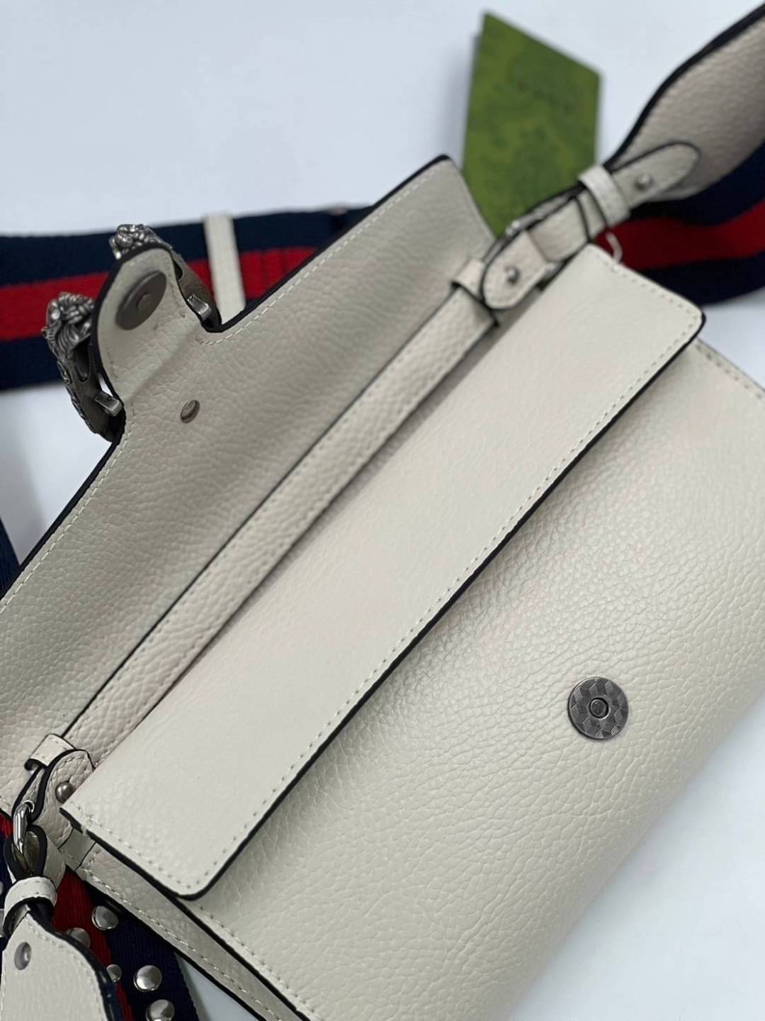 GUCCI Dionysus GG small shoulder bag ฮอตสุดไม่มีใครเกิน รุ่นใหม่ล่าสุดพร้อมสายสะพายสปอร์ต