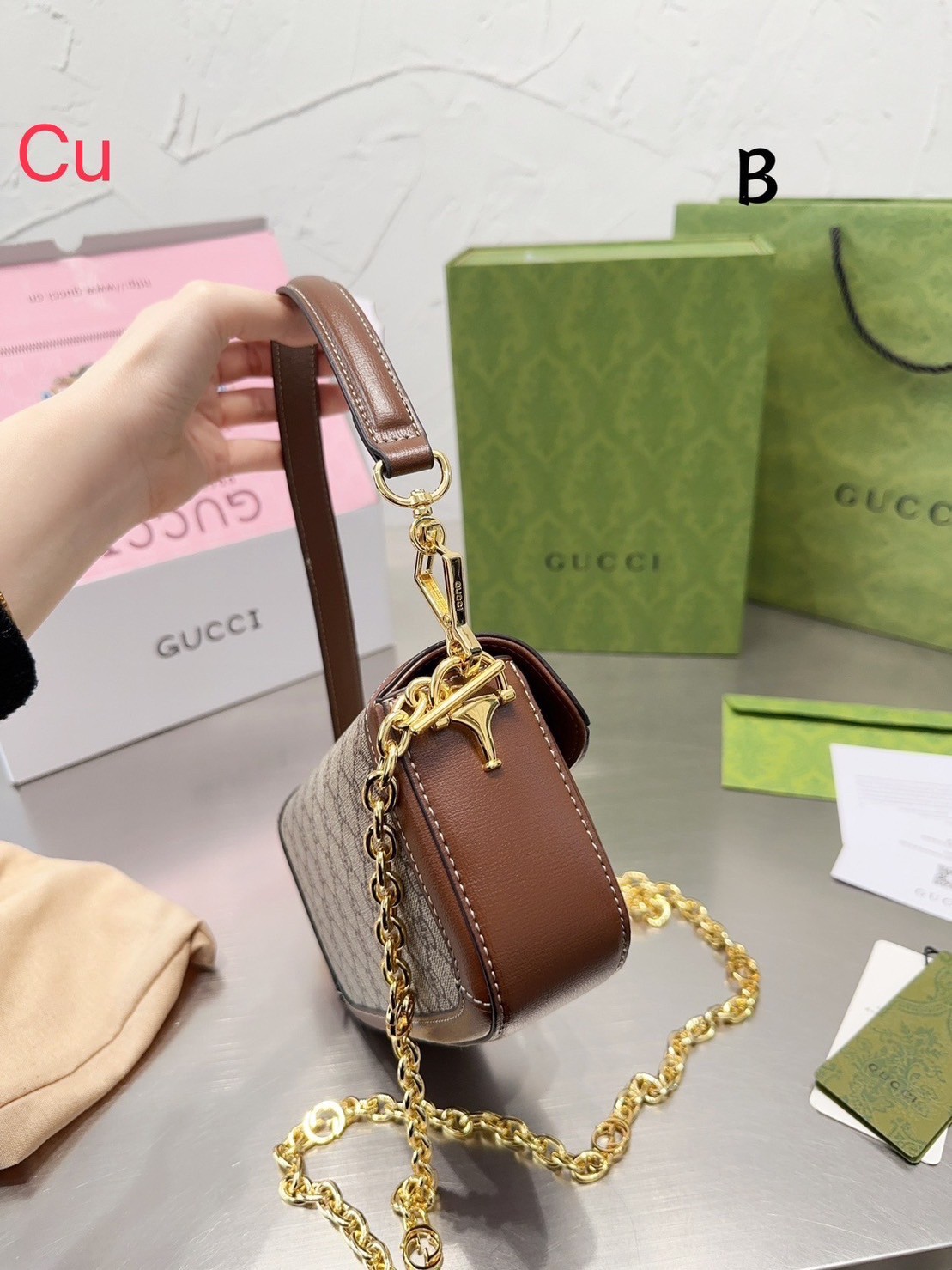 GUCCI HORSEBIT 1955 SHOULDER BAG / GUCCI BAG / GC STRAP MINI SHOULDER BAG พร้อมส่งที่ไทย กระเป๋าสะพายทรงคลาสสิค ไซส์ใหม่กะทัดรัด **รอบนี้จัดราคาพิเศษสุดคุ้ม งานสวยเกินราคาค่ะ