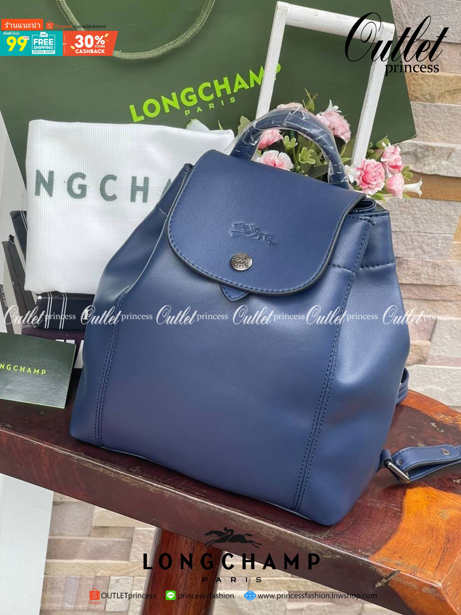 Longchamp Le Pliage Cuir Xs Leather Backpack แบรนด์ติดเทรนด์ตลอดไม่เคยเปลี่ยนกับ ทรง Le Pliage Cuir หนึ่งในตระกูลกระเป๋าสุดไอคอนิกจากแบรนด์ เมื่อรุ่น Le Pliage Cuir ในรูปแบบของหนังแกะ Metis ได้ถือกำเนิดขึ้นในปี 2012 เป้ที่มีการจัดการปรับดีไซน์ให้มีขนาดกำล
