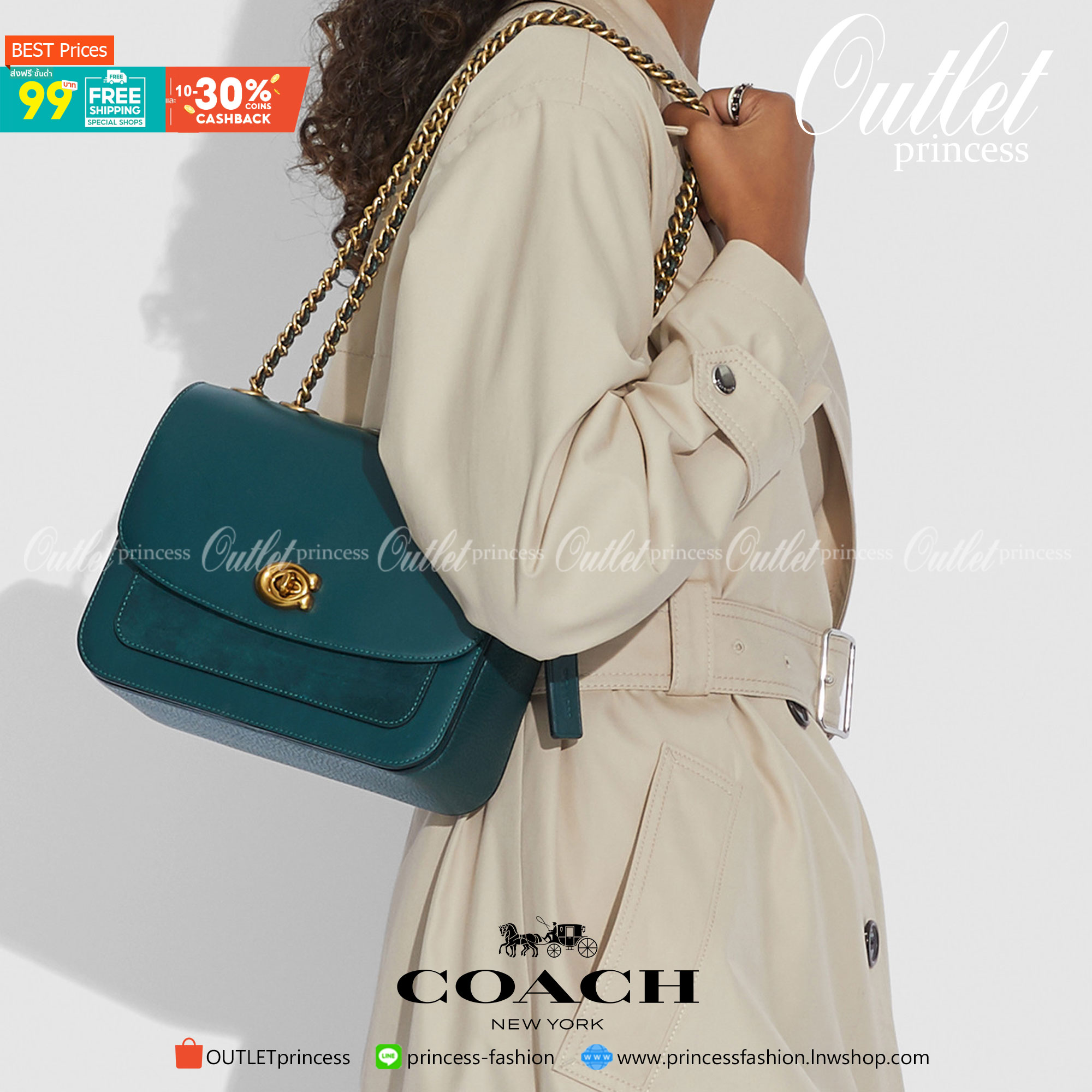 Coach Madison Shoulder bag leather กระเป๋าสะพายครอสบอดี้//สะพายข้าง//หรือสามารถทบสายคล้องไหล่ได้ค่ะ หนังแท้สวยงามากๆค่ะ 📌เป็นอีกรุ่นที่น่ารัก น่าใช้มากๆ แมทได้กับทุกชุด ใช้ได้กับทุกๆวัน ได้ไปไม่ผิดหวังแน่นอน สินค้าพร้อมส่ง ห้ามพลาดจร้า!