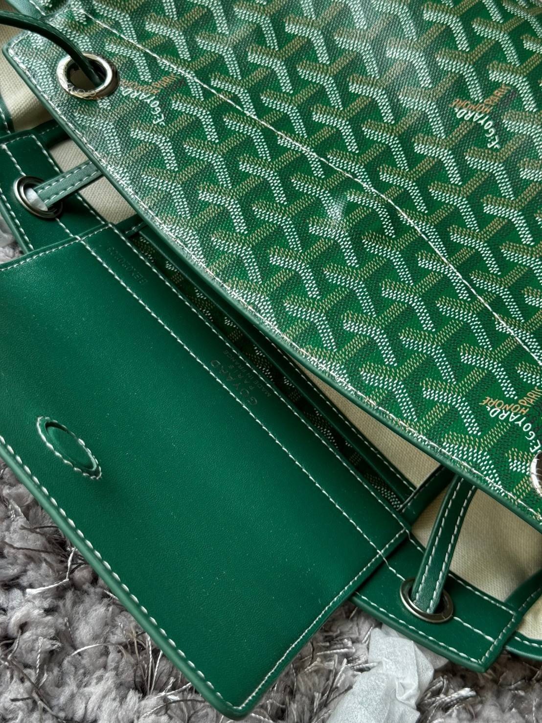 พร้อมส่ง 8 สี GOYARD Rouette Souple Bag 30cm กระเป๋าสะพายแบรนด์หรูสัญชาติฝรั่งเศส 🧡 เกรดออริจินอล 1:1 สลับแท้ ใช้งานต่างประเทศได้