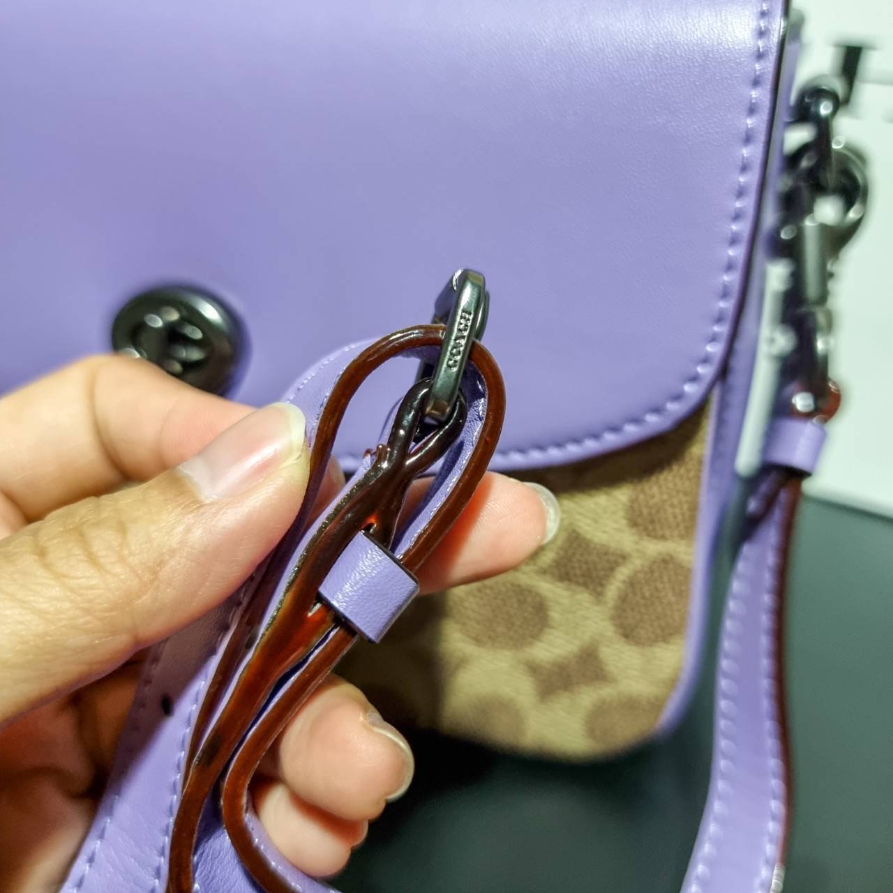 ของแท้ 💯% 】COACH 89089 CASSIE CROSSBODY 19 IN SIGNATURE CANVAS เรียบหรู ดูดี ต้องไอเท็มนี้เลยจ้า สีใหม่ล่าสุด!! พาสเทลละมุนมากๆ กระเป๋าถือ/สะพายข้าง สุดพิเศษ!! มีสายมาให้ถึง 3 แบบ!!