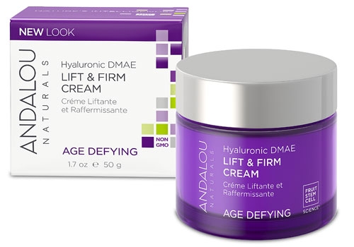 ส่งฟรีลงทะเบียนมีพร้อมส่งค่ะ Andalou Naturals Hyaluronic DMAE Lift & Firm Cream 1.7 oz (50 g)