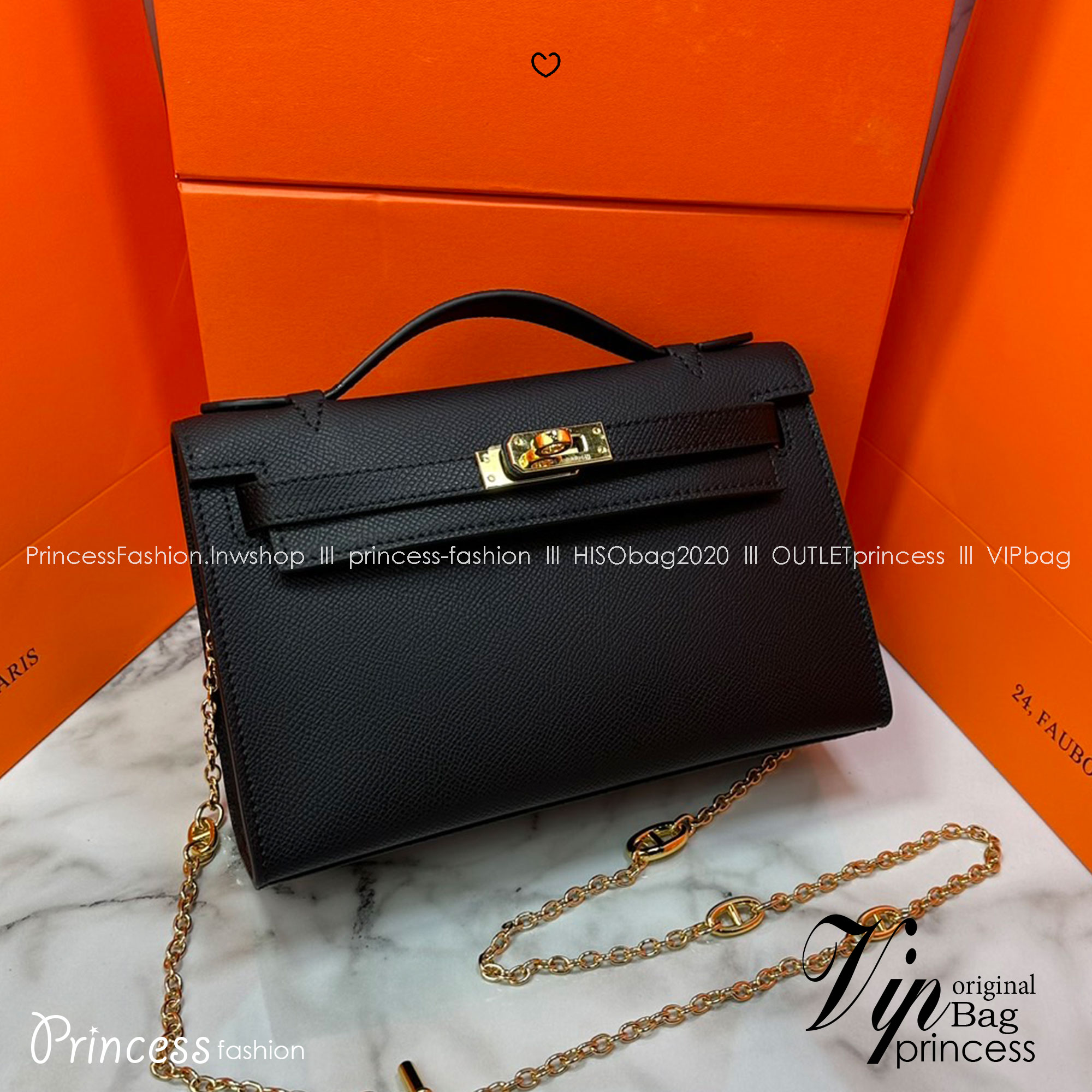 ORI หนังแท้ | Hermes Mini Kelly Pochette 20cm จิ๋วแต่แจ๋ว ราคาพุ่งยิ่งกว่าทอง กระเป๋าสะพายที่สุดแห่งหรูหราลัคชู นิยามของความสง่างามเหนือกาลเวลา