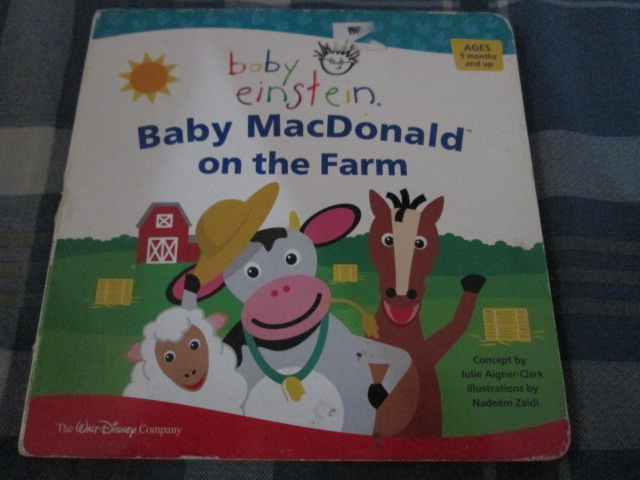 Baby Einstein: Baby MacDonald on the Farm หนังสือเสริมพัฒนาการด้านภาษาอังกฤษมือสอง