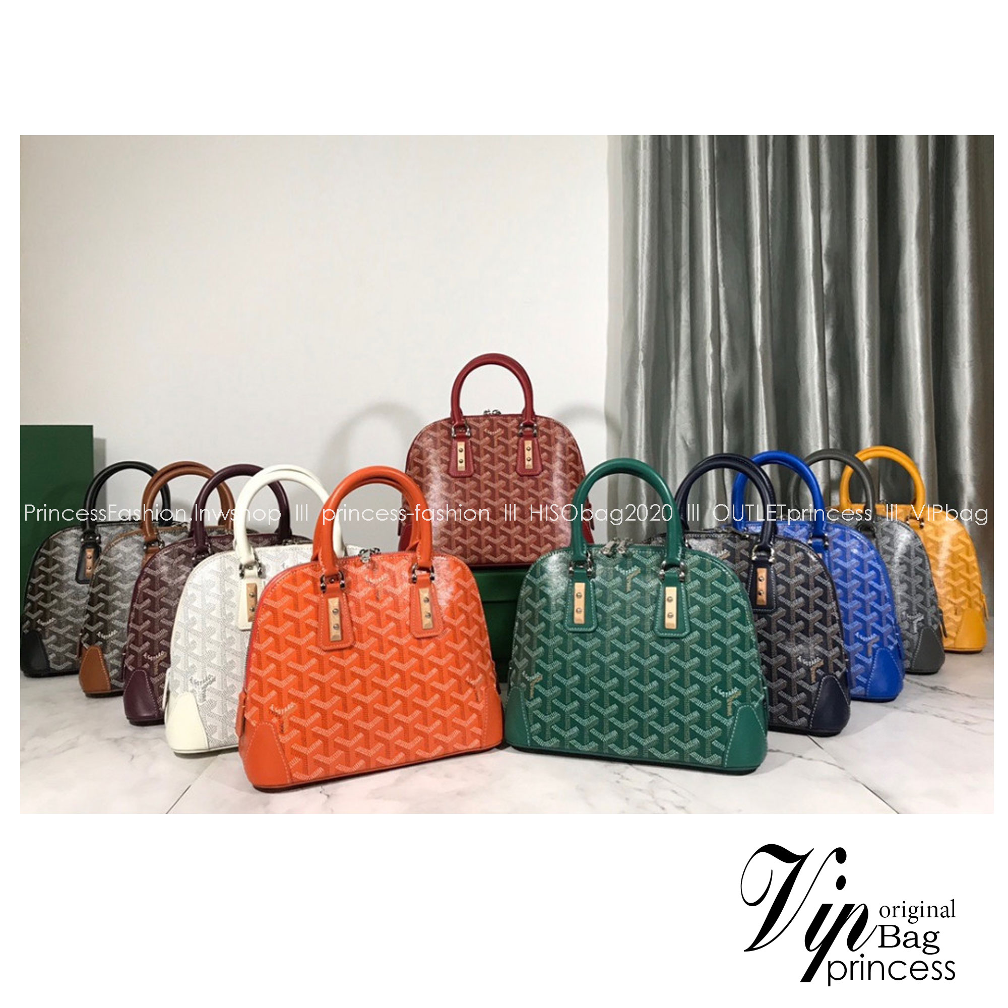 GOYARD Vendome Mini Bag เกรดท็อปออริเทียบแท้ ใช้สลับแท้ได้ ใช้งานต่างประเทศได้ 6 สี พร้อมส่ง