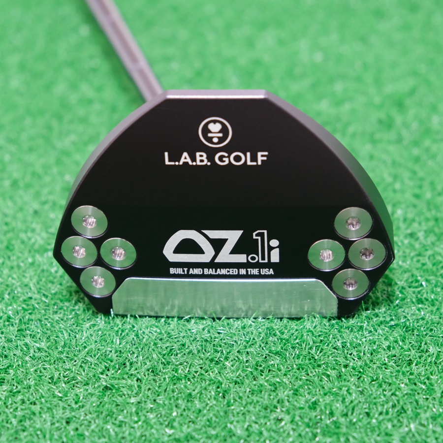LAB GOLF BLACK OZ.1i 33" PUTTER LIE ANGLE: 69° - SHAFT: MATTE BLACK PREMIUM STEEL BLACK - GRIP : PRESS PISTOL 2 DEGREE BLACK RIGHT