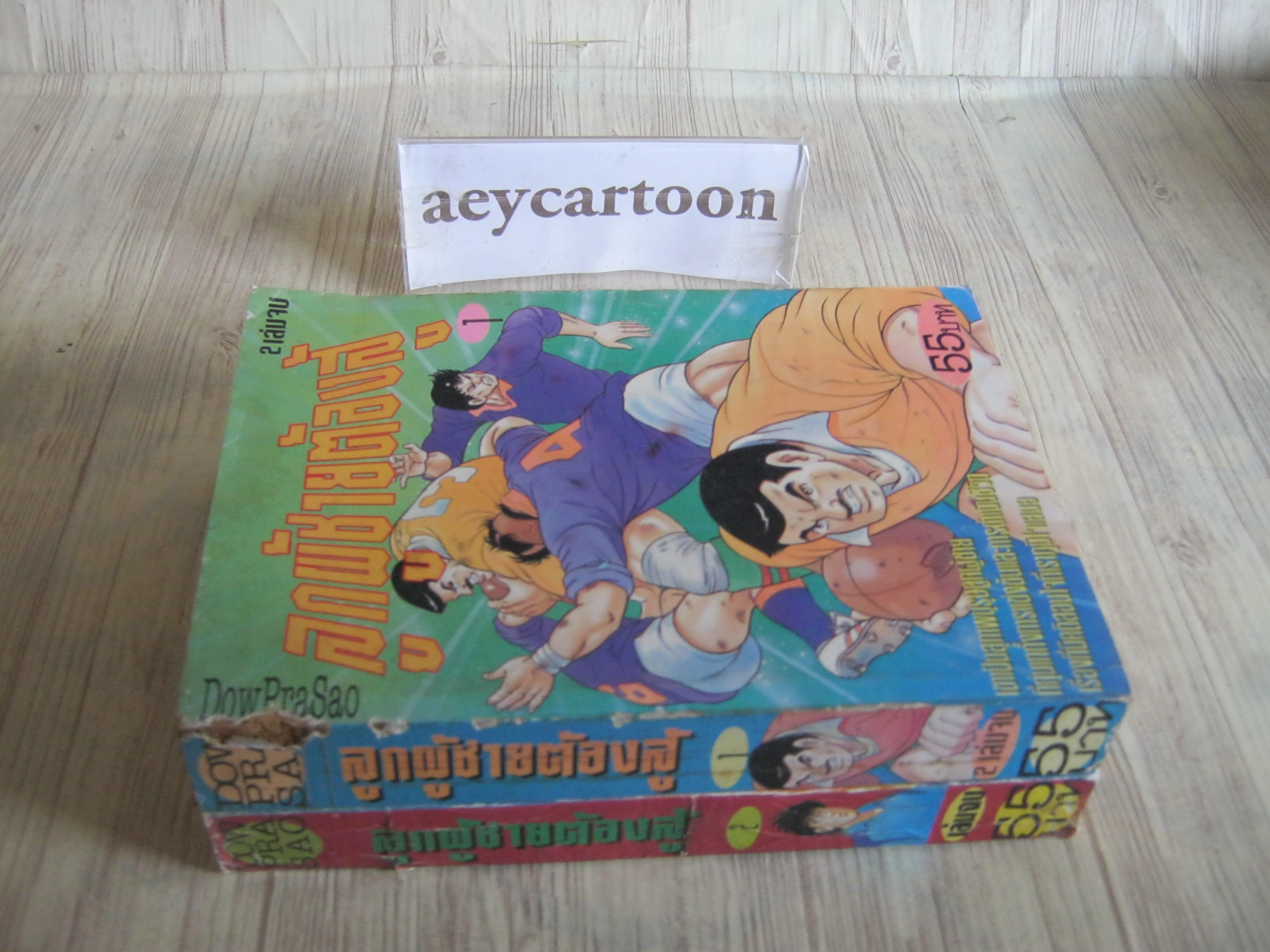 ลูกผู้ชายต้องสู้ ครบชุด 2 เล่มจบ