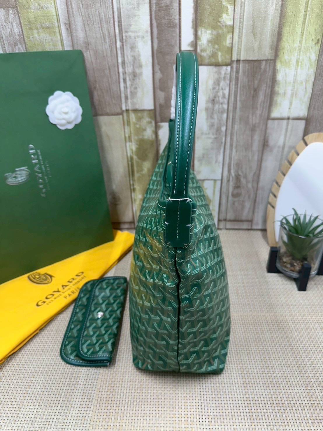 พร้อมส่ง 8 สี ORI หนังแท้ | Goyard Bohème Hobo Bag กระเป๋าสะพายทรงโฮโบ สะท้อนถึงความเบา ความยืดหยุ่น เปิดปิดแบบซิป สะดวกสบายขึ้น