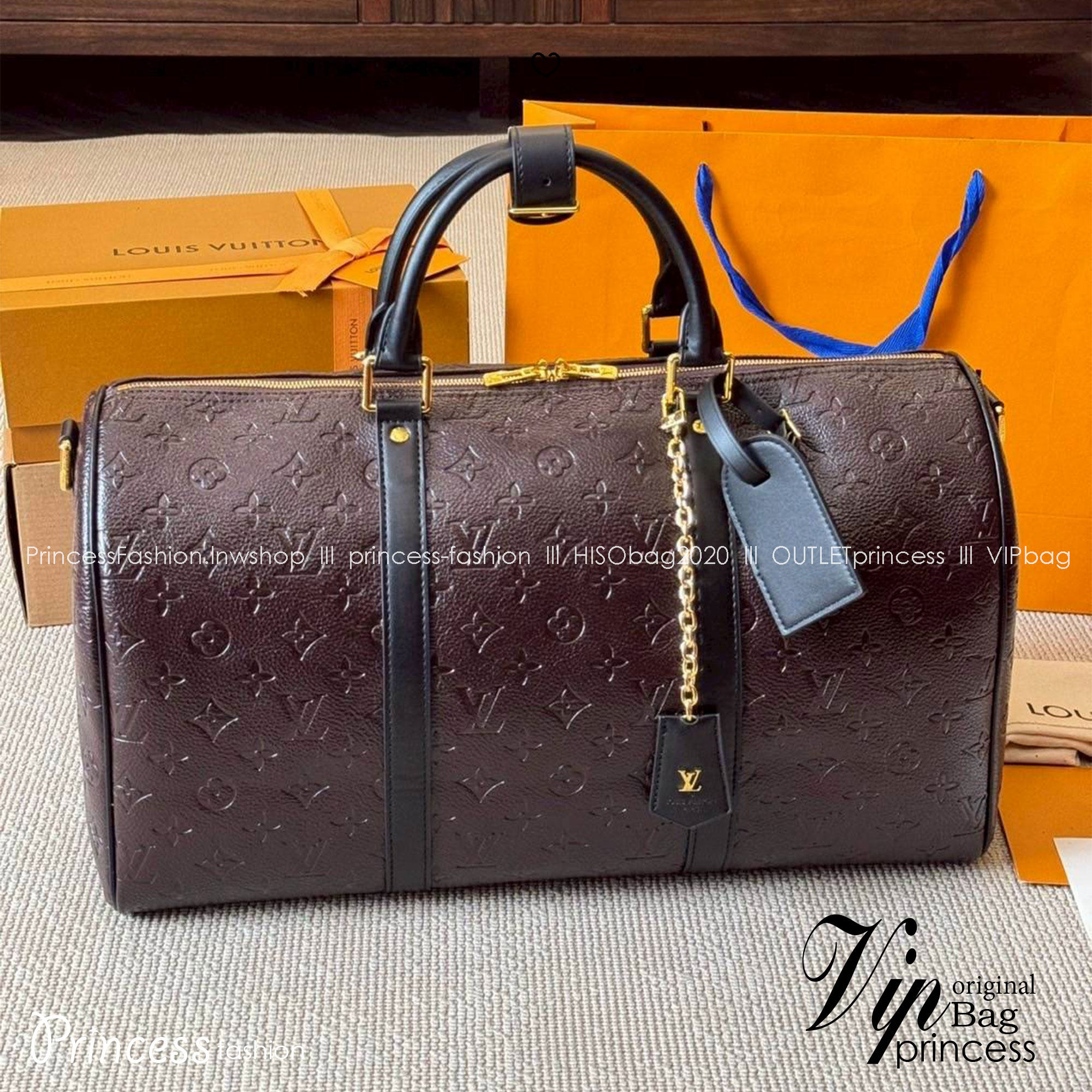 LV Keepall Bandoulière 45 Autres Cuirs Monogram / LV Travel Bag กระเป๋าสะพายเดินทางใบใหญ่ สีใหม่ล่าสุด โทนม่วงโดดเด่นสุดคลาสสิค ด้วยดีเทลความเป็นเอกลักษณ์ เรียบแต่หรู