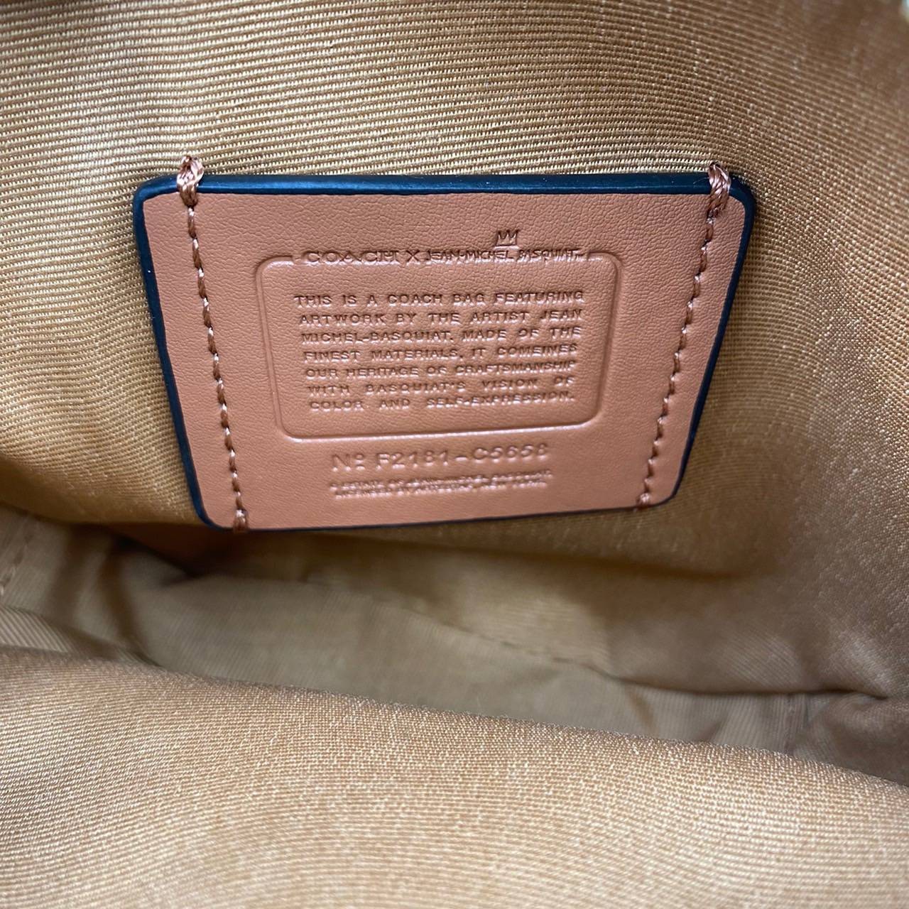 OUTLET 】COACH X JEAN-MICHEL BASQUIAT CANTEEN CROSSBODY IN SIGNATURE CANVAS (COACH C5658) พร้อมส่งที่ไทย ราคาสุดคุ้ม