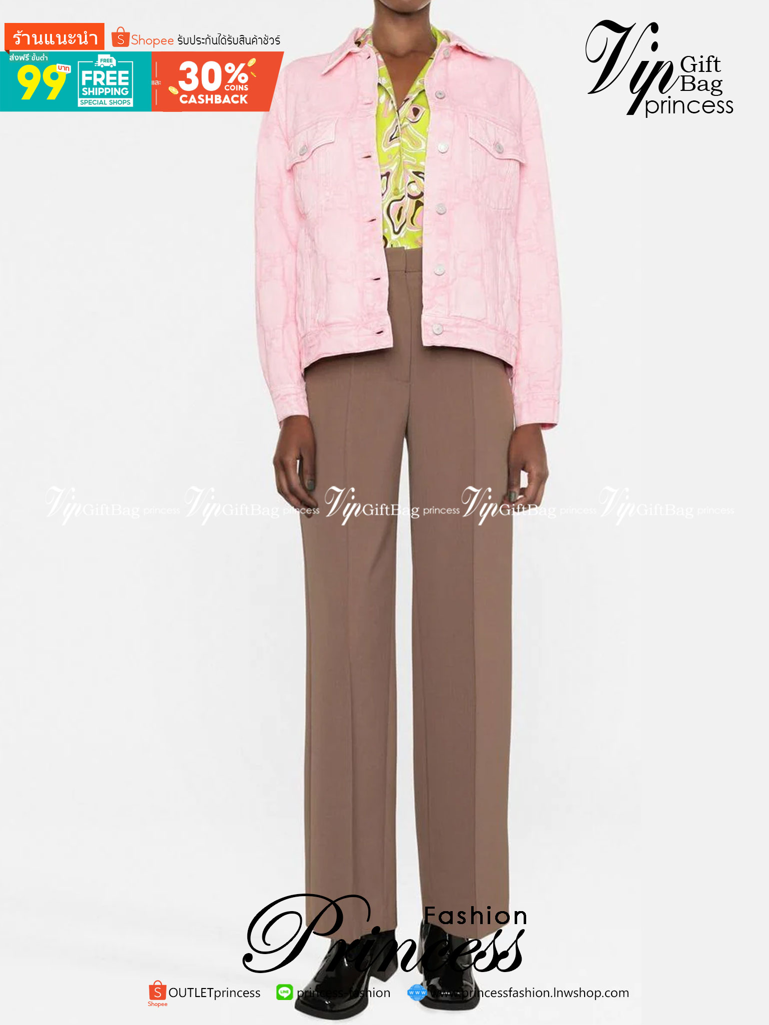 Gucci GG Supreme pattern denim jacket / Gucci jacket Denim Pink เกรดออริจินอล มีป้ายแท็กที่คอเสื้อ ใส่ได้ทั้งผู้หญิงผู้ชาย พร้อมส่งที่ไทย ภาพสินค้าถ่ายจากงานขายจริง ใช้งานต่างประเทศได้