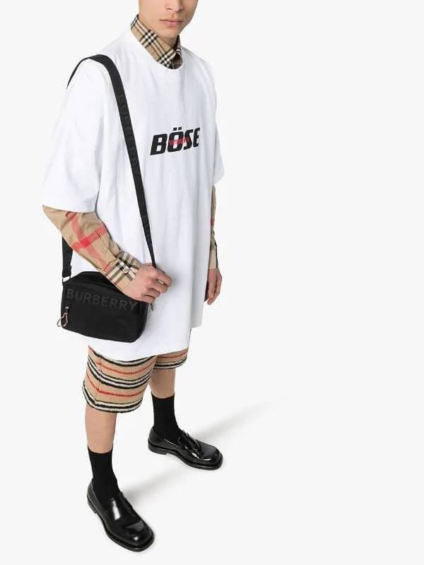 Burberry Positively Conscious logo crossbody bag