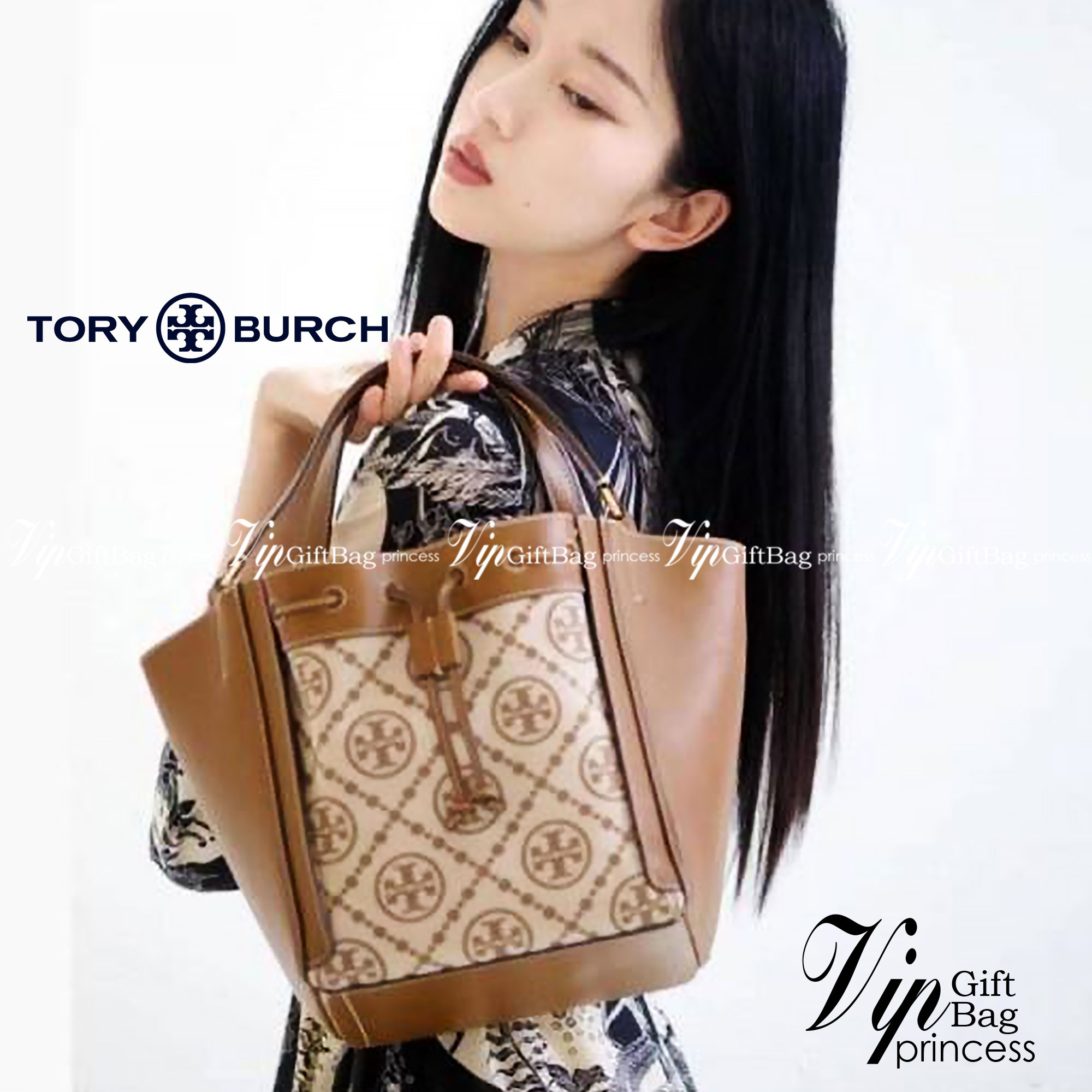 TORY BURCH MCGRAW DRAGONFLY IN MONOGRAM JACQUARD กระเป๋าลายโมโนแกรมยอดฮิต ที่มาในรูปทรงดีไซน์ใหญ่ สวยเก๋ ไม่เหมือนใคร ไม่มีซ้ำ!!