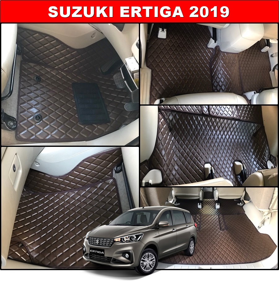 พรมปูพื้นรถยนต์SUZUKI ERTIGA 2019 ลายDIAMOND เต็มคัน