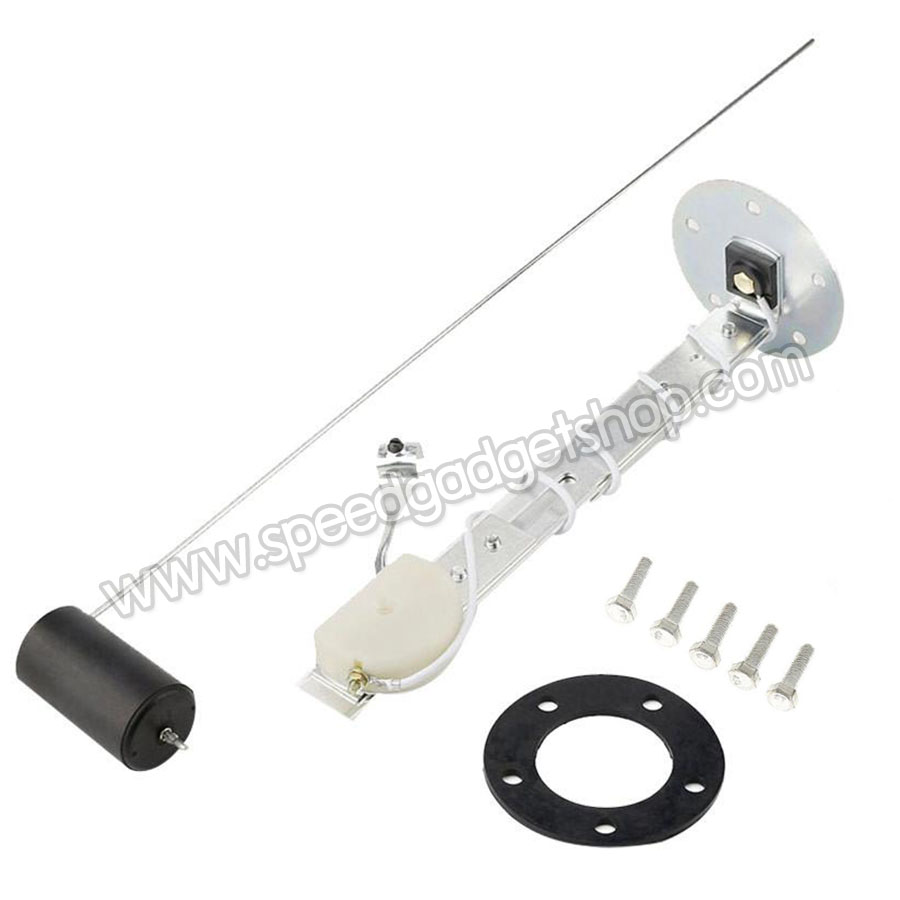 เกจ์วัดระดับน้ำมันเชื้อเพลิง วัดระดับน้ำมัน วัดปริมาณน้ำมัน วัดน้ำมันในถัง Fuel level ใช้ได้ทั้ง 12V และ 24V ขนาด 2 นิ้ว มาพร้อม ลูกลอยวัดระดับน้ำมันเชื้อเพลิง