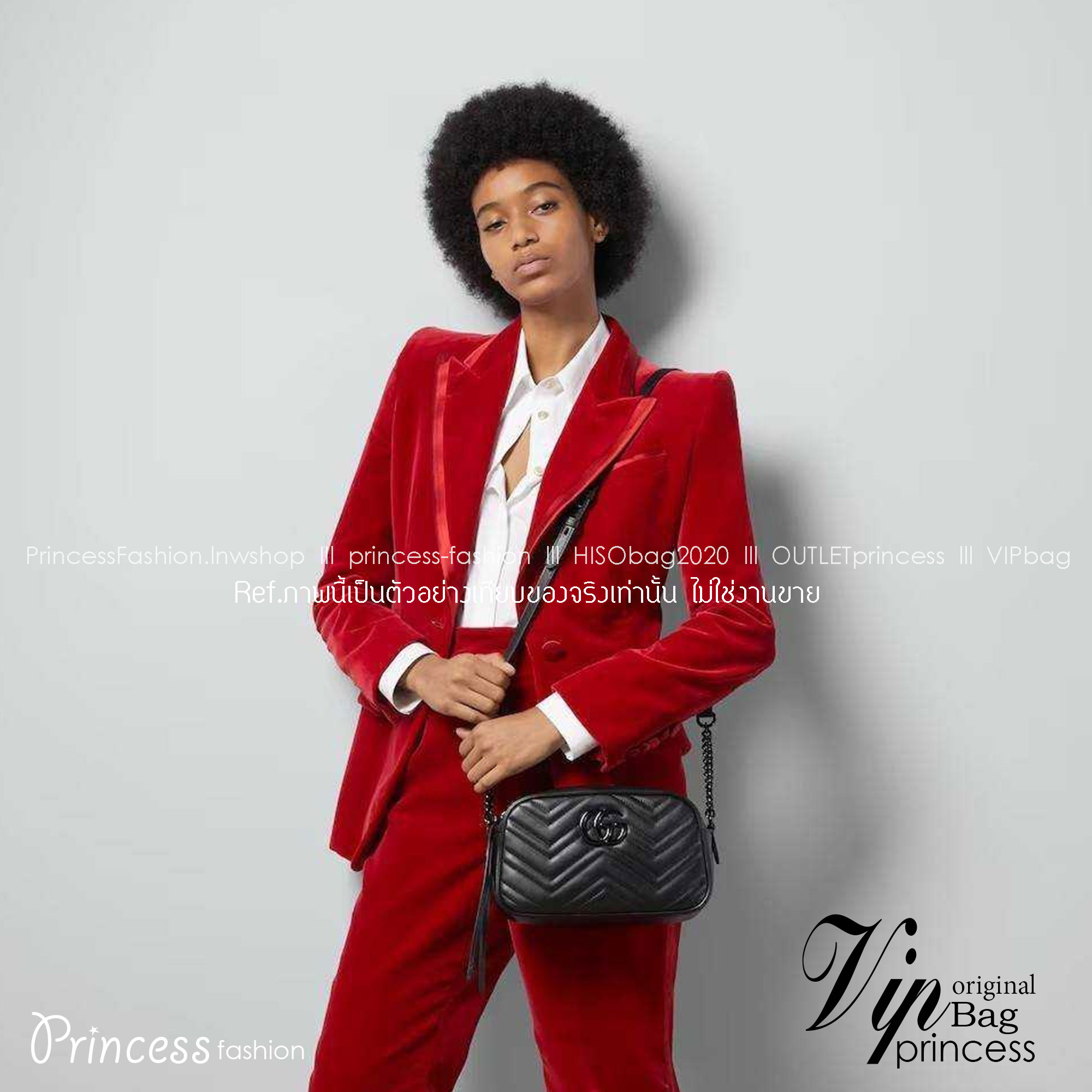 GG MARMONT SMALL SHOULDER BAG 🖤 อีกหนึ่งรุ่นในตำนาน ฮิตไม่เลิก กับกระเป๋าสะพายข้างรุ่นคลาสสิค รูปทรงกล่อง สวยใช้งานสะดวก อะไหล่สีดำดูแพง สะพายขับผิว