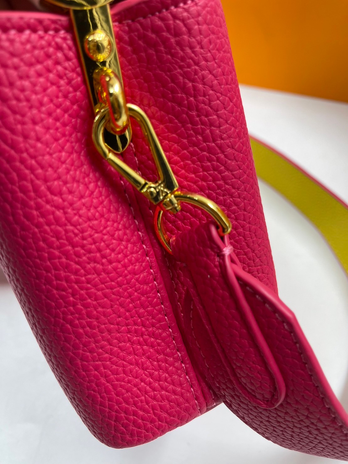 LV BB Capucines Python Handbags / LV Capucines BB Taurillon Leather 20cm พร้อมส่ง 6 สี **สินค้าเกรดออริจินอล 1:1 สลับแท้ ใช้งานต่างประเทศได้