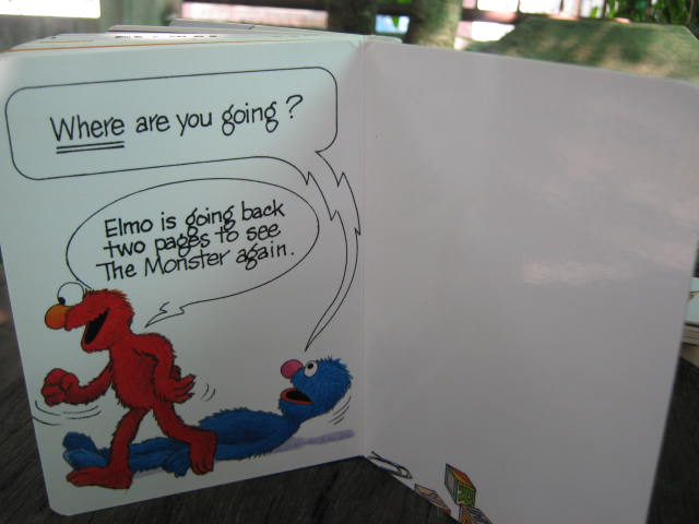 SESAME STREET - Another monster at the end of this book หนังสือเด็กมือสองสภาพดีมากค่ะ