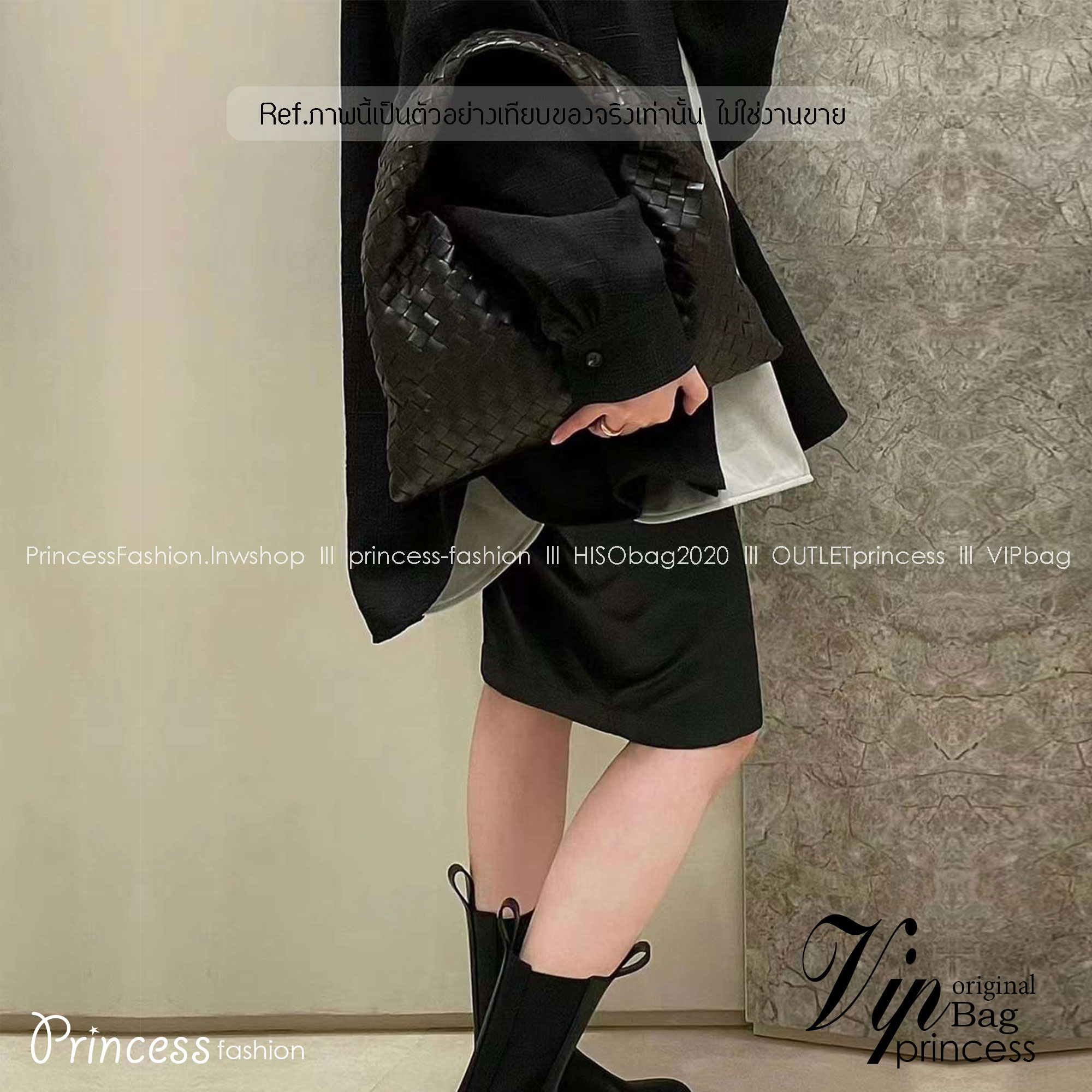 BOTTEGA intrecciato hobo shoulder bag / Bottega Hop Bag กระเป๋าทรงโฮโบ จุของได้เยอะ เกรดออริ สลับแท้ 1:1 ใช้งานต่างประเทศได้