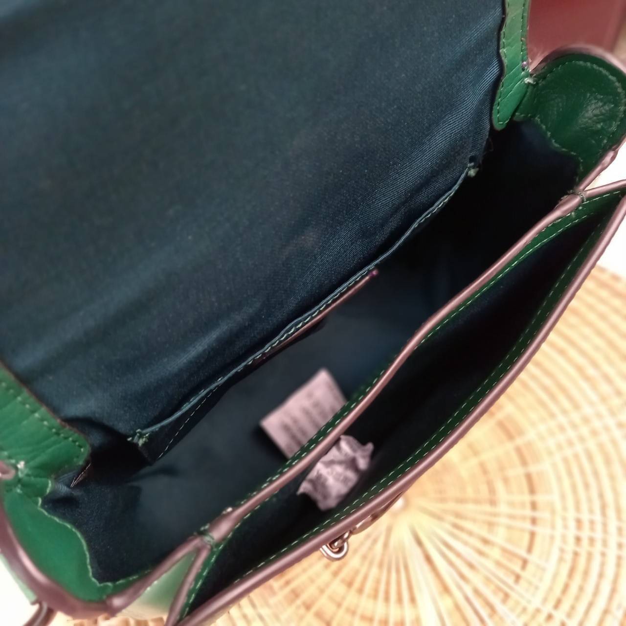 OUTLET 】COACH JADE SADDLE BAG IN COLORBLOCK (COACH 91084) สวยพิฆาตมาก สยบทุกสายตา 🌺 พร้อมส่งความสวยก่อนใคร// กระเป๋าถือ สะพาย มีสายสะพายยาว ถอดและเลื่อนปรับระดับได้ //วัสดุหนังแท้เต็มใบ หนังคุณภาพ ขึ้นทรงสวยมากๆ งานสวยคมกริบที่สุด //ฝาเปิดเป็นแบบฝ