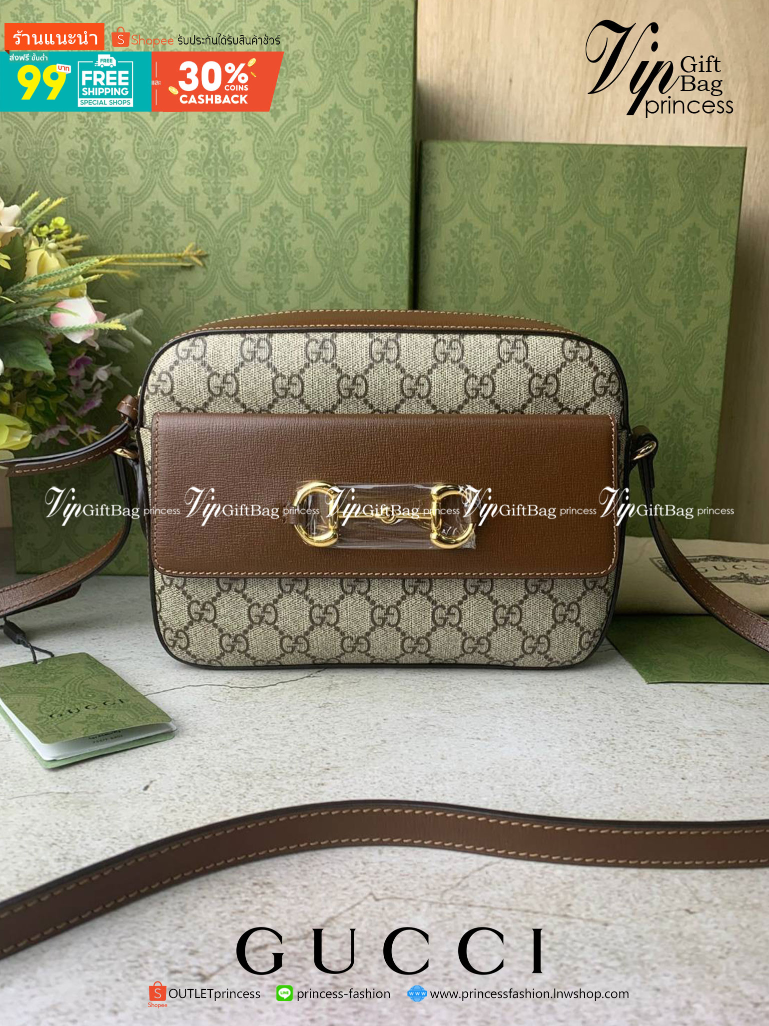 หนังแท้ GUCCI Horsebit 1955 small shoulder bag พร้อมส่งที่ไทย หนังเกรดเทพดีสุด ภาพสินค้าถ่ายจากงานขายจริงค่ะ