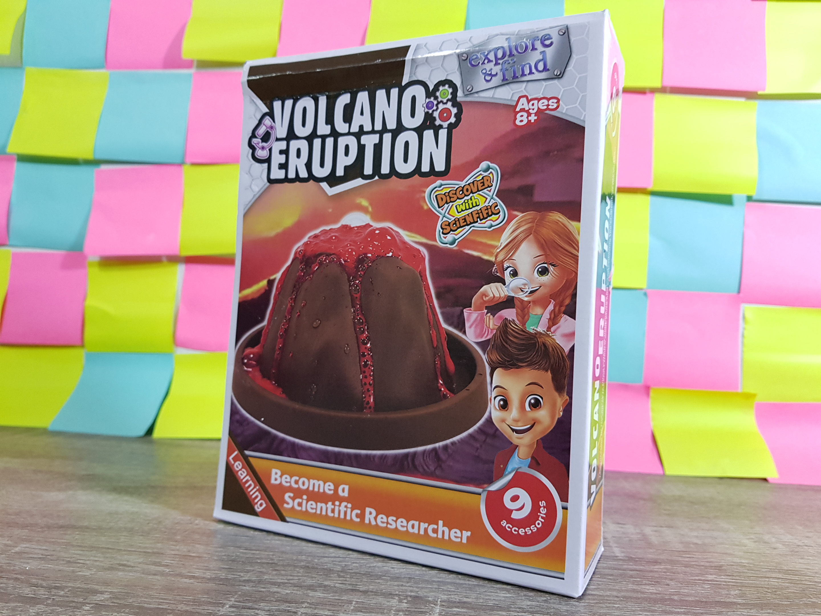 ชุดประดิษฐ์ภูเขาไฟ(Volcano Eruption)