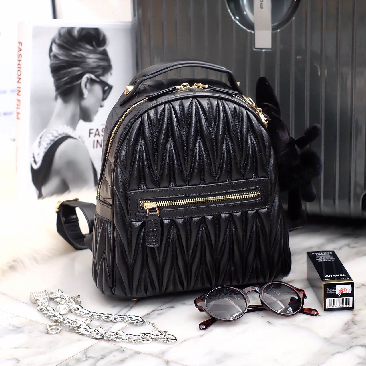 ฮิต!! จนต้อง ทำสีเพิ่ม 🌈🌈 KEEP ' Paris ' backpack 🎒👟 เป้ หนังแกะแท้ ระดับตำนาน ที่ครองใจสาวๆ เป็นอันดับหนึ่ง งานดี งานคุ้ม ต้องใบนี้เลย =>> กระเป๋า หนังแกะแท้เนื้อดี งาน handmade เย็บแบบฝีมือต่อฝีมือ เพิ่อให