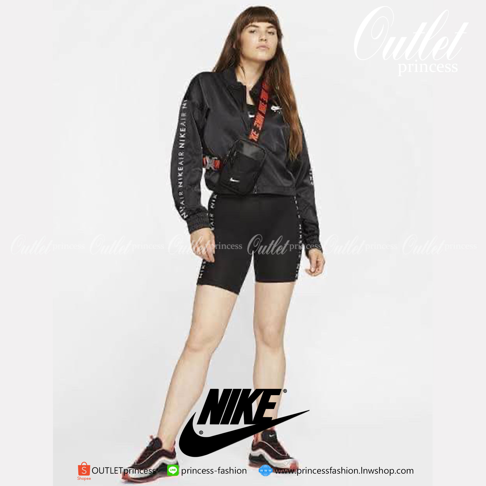 สายStreetห้ามพลาด กับรุ่นนี้ จากแบรนด์ Nike ขนาดกำลังดี พกพาสะดวก วัสดุทำจากผ้า Polyester สามารถกันน้ำได้