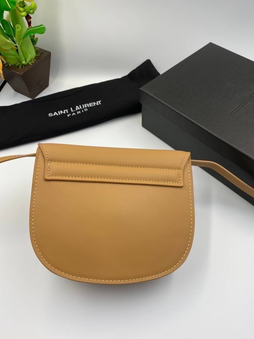 VIP 】หนังแท้ YSL SAINT LAURENT BORSA SATCHEL KAIA PICCOLA IN MORBIDA PELLE พร้อมส่งที่ไทย