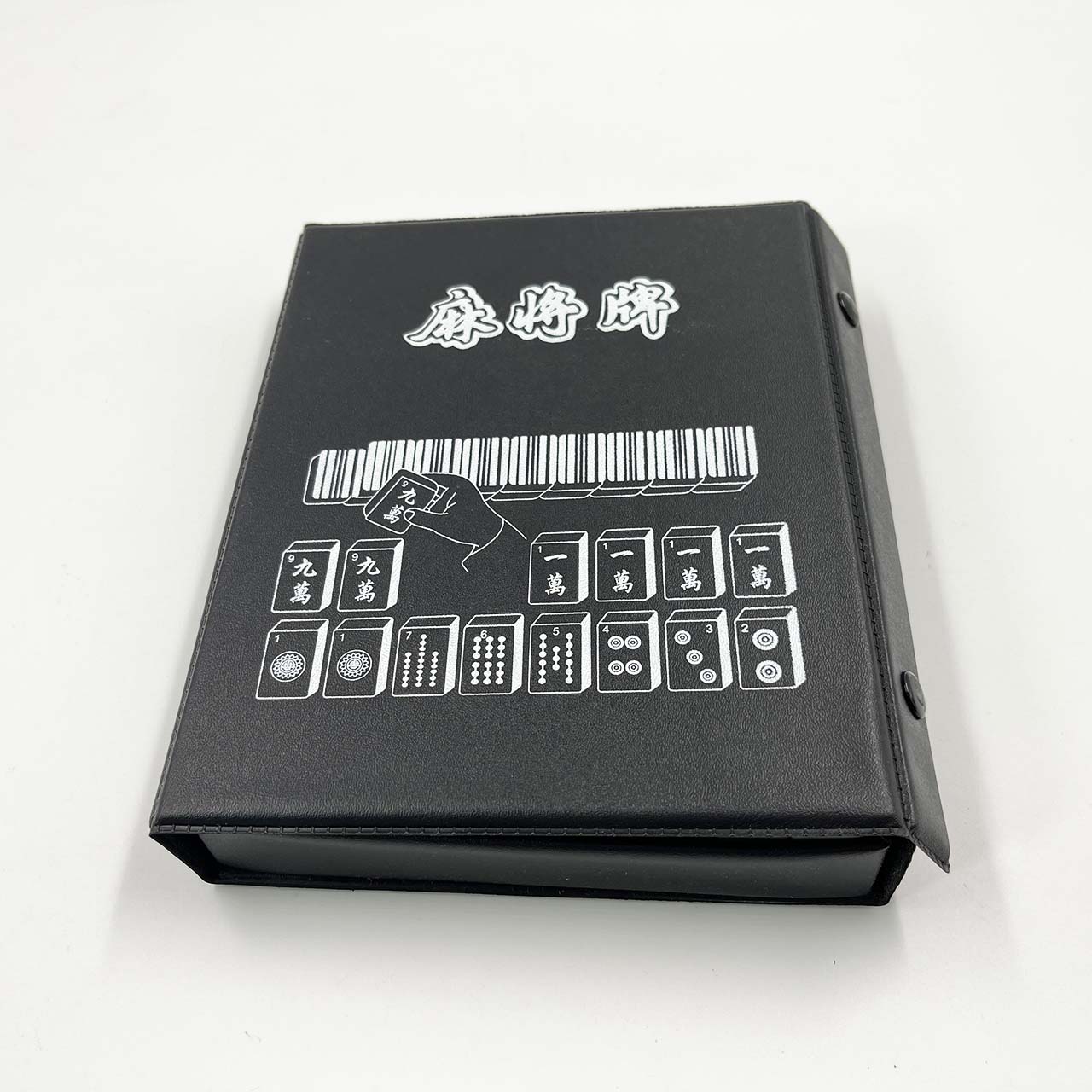 ชุดไพ่นกกระจอกขนาดเล็กแบบพกพาไม่หนักกล่องใส่ทรงสี่เหลี่ืยมจัตุรัส