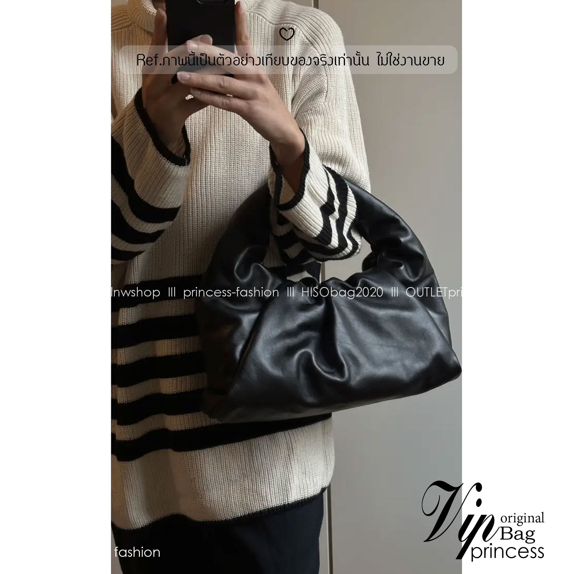 Bottega Veneta The Shoulder Pouch Bag กระเป๋าสะพายรุ่นยอดฮิต หนังเรียบสวยผิวสัมผัสนุ่มมาก ดีไซน์เฉพาะตัว ใบจริงสวยคมทุกสี