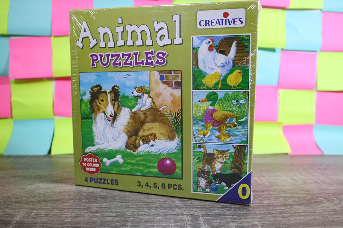 Animal Puzzles (3-6 Pcs)