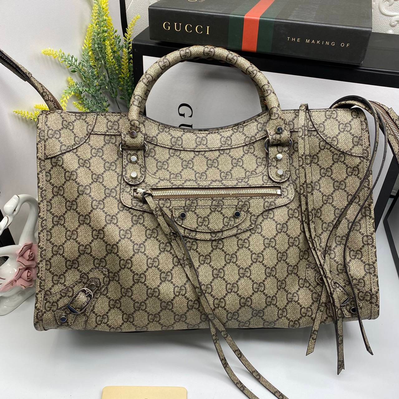 VIP 】หนังแท้ Gucci The Hacker Project medium Neo Classic bag พร้อมส่งที่ไทย