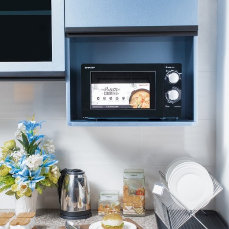 ไมโครเวฟ SHARP ความจุ 20 ลิตร รุ่น R-219EX(K) สีดำ **สินค้าใหม่ประกันศูนย์ชาร์ปไทย** โทรเล้ยยย 02-4245594, 085-3801177, 081-6215561