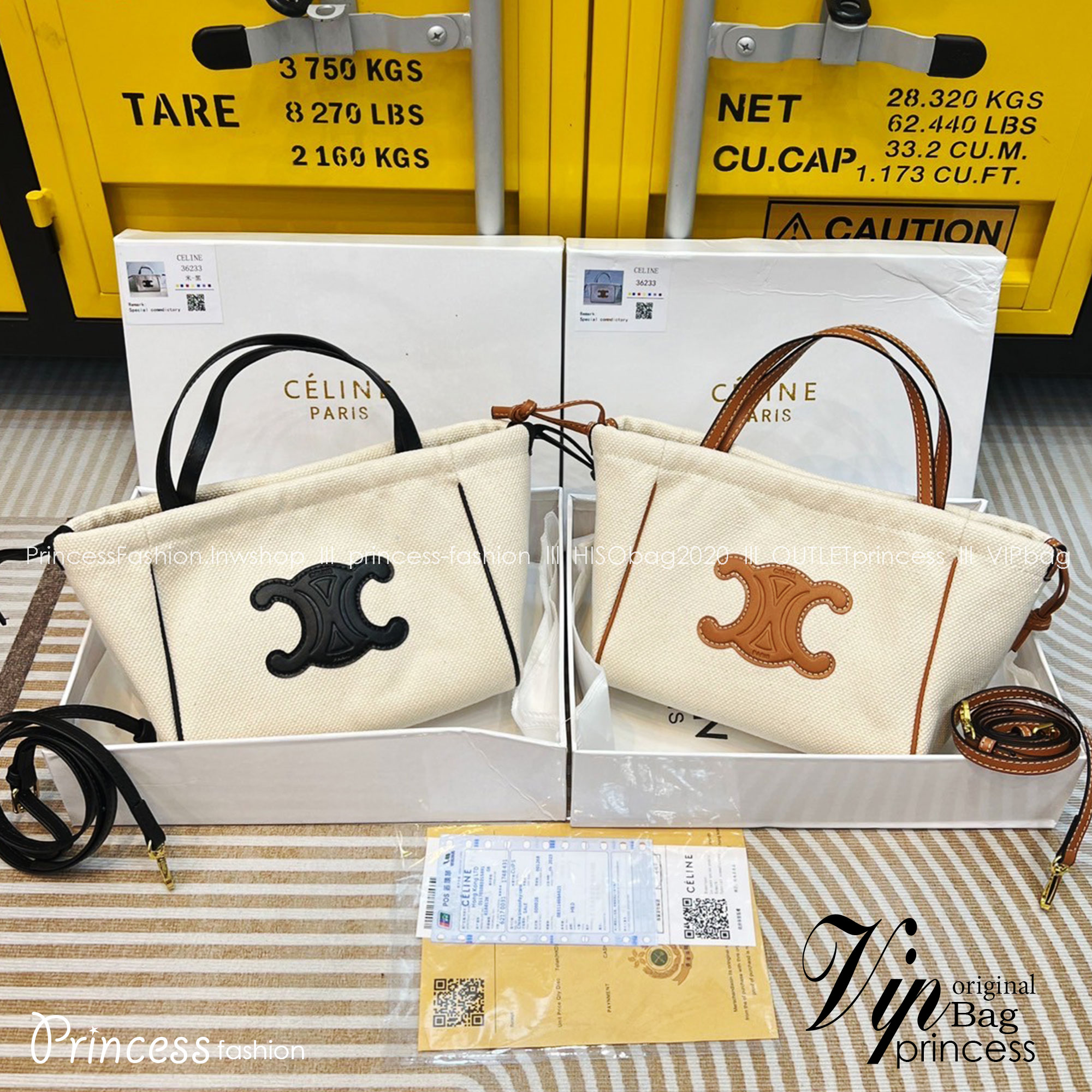 CELINE Horizontal Cabas Canvas / CELINE TOTE BAG กระเป๋าทรงโท้ทกำลังมาแรง ขนาดและดีไซน์ทรงสี่เหลี่ยมผืนผ้า สามารถใส่ของได้เยอะและนำมาใช้ได้ทั้งไปทำงานหรือไปช้อปปิ้งได้ แมทช์กับเสื้อผ้าได้ง่าย เรียกได้ว่าคุ้มค่าคุ้มราคาสุดๆ