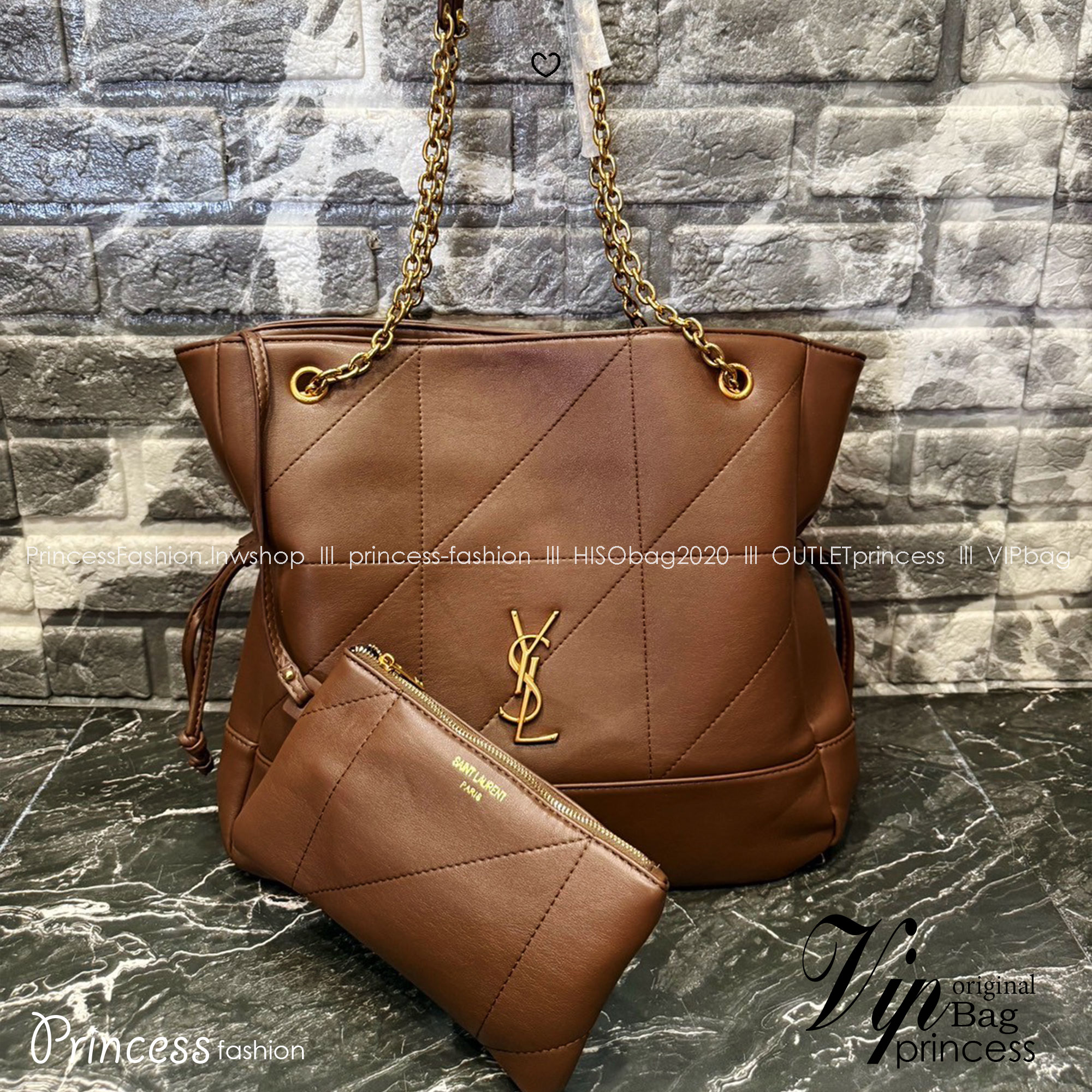 YSL Jamie shopping bag กระเป๋าสะพายทรงโท้ทใบใหญ่ เรียบหรู ดูปัง ดูแพง สีสวยคลาสสิคตัดกับอะไหล่สีทองได้อย่างลงตัว