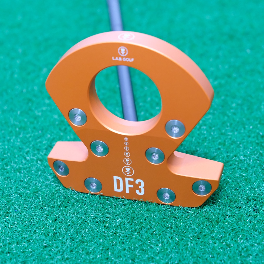 LAB GOLF DF3 ORANGE PUTTER L.A.B. GOLF 35 INCH PUTTER 35" 69* LIE BLACK STEEL