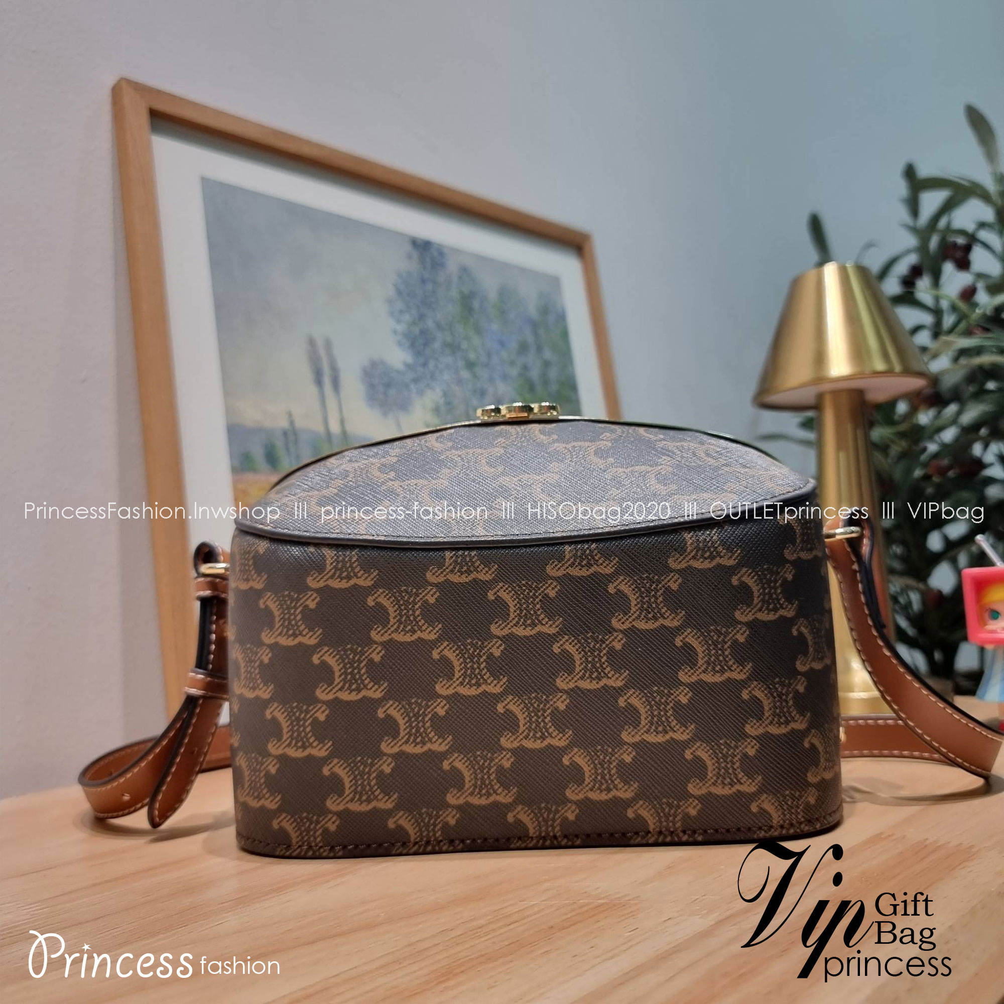 Celine Lunch Box Bag / CELINE BOX BAG IN TRIOMPHE CANVAS สุดปัง กับกระเป๋าทรงกล่อง ดีไซน์ยูนีค ไม่ซ้ำ วัสดุหนังแคนวาส เปิด-ปิดด้วยอะไหล่ขัดแน่นหนา